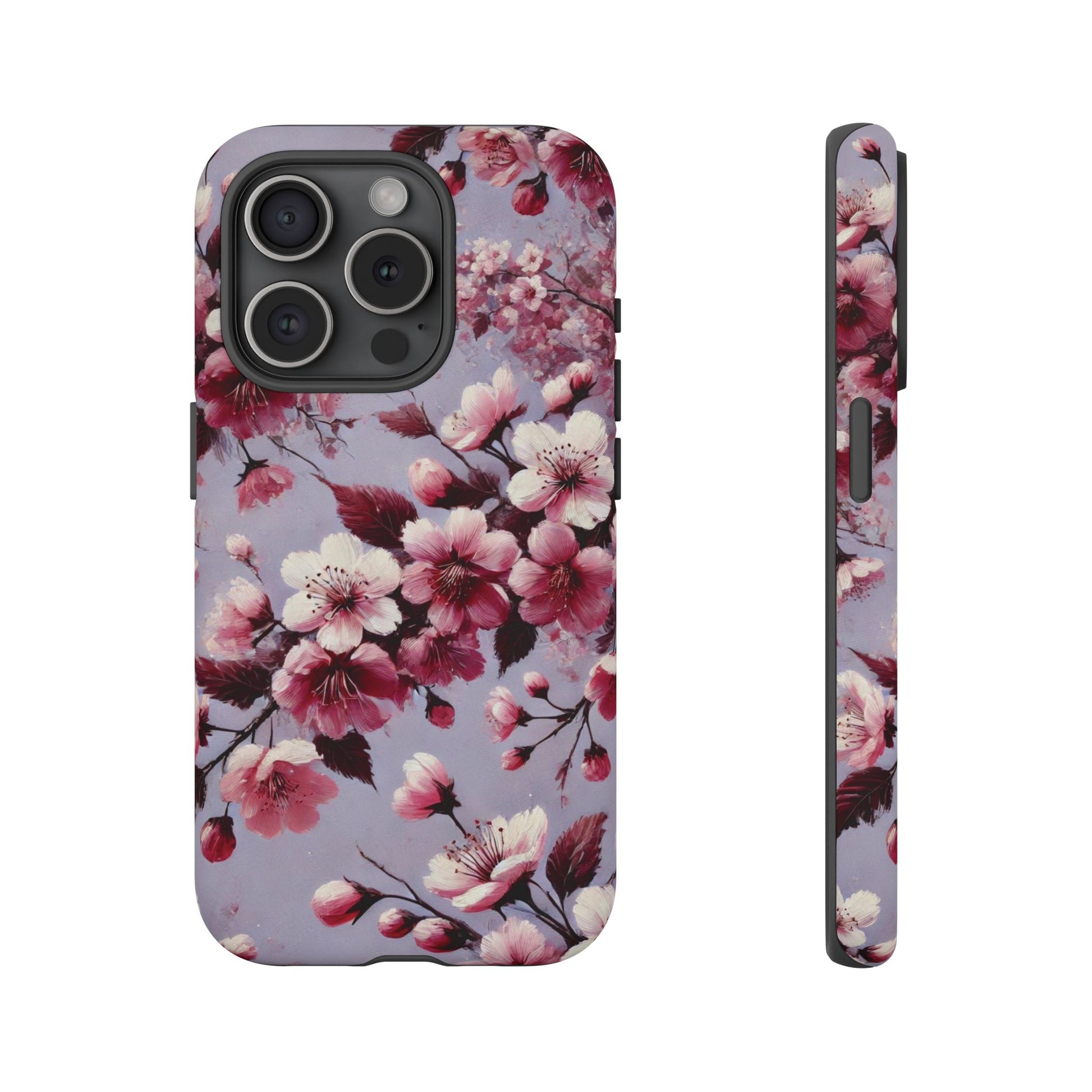 Lavender Floral Fall Phone Case for iPhone 16 pro15 14 13 12  21 23 Samsung, and Pixel | Stylish Protective Cover Gift for Her Perfect for Floral Lover