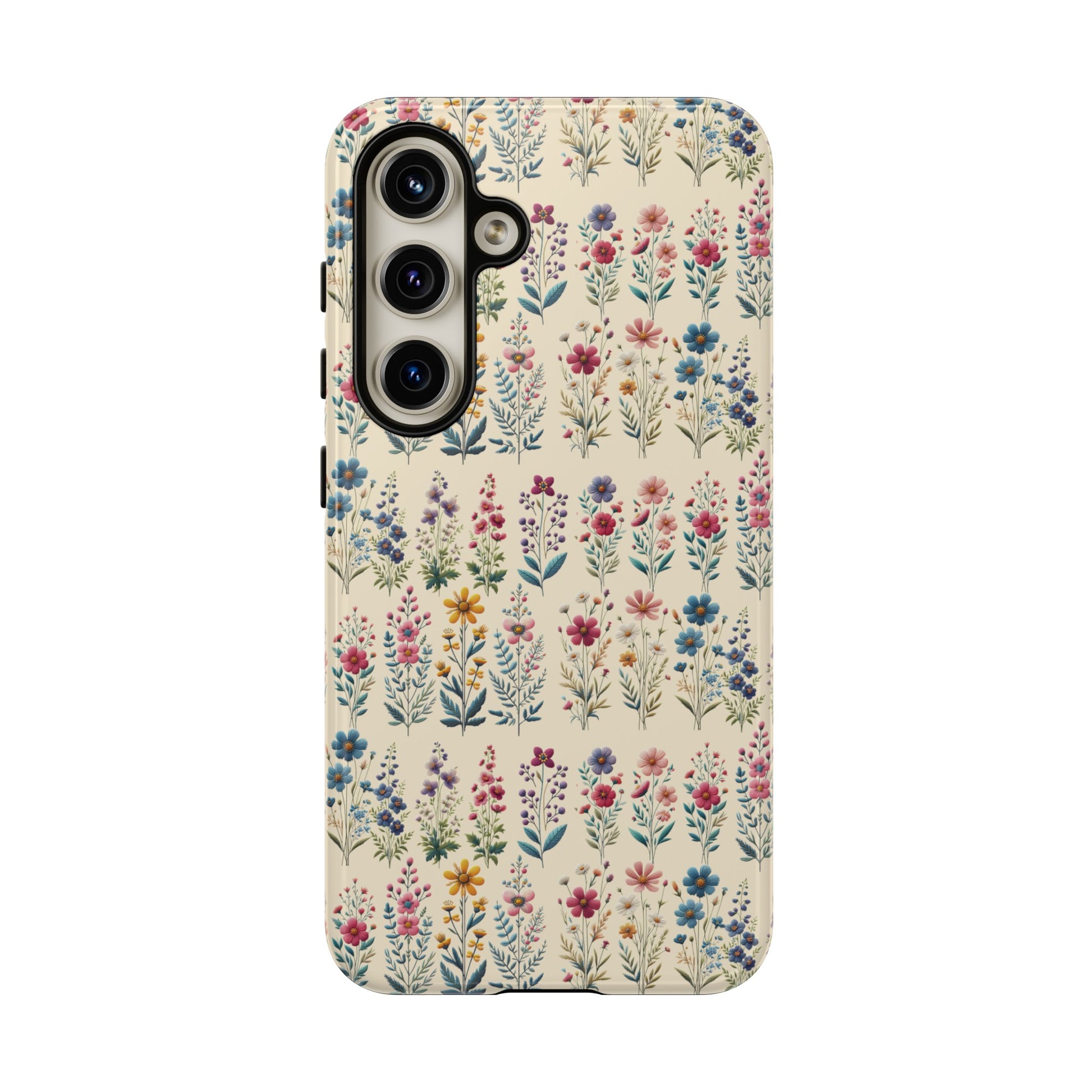 Best Beautiful Wildflower Phone Case Floral Design for iPhone, Galaxy, and Google Durable Protection Gift for Her Case iPhone 15, Samsung iPhone Gift for Her