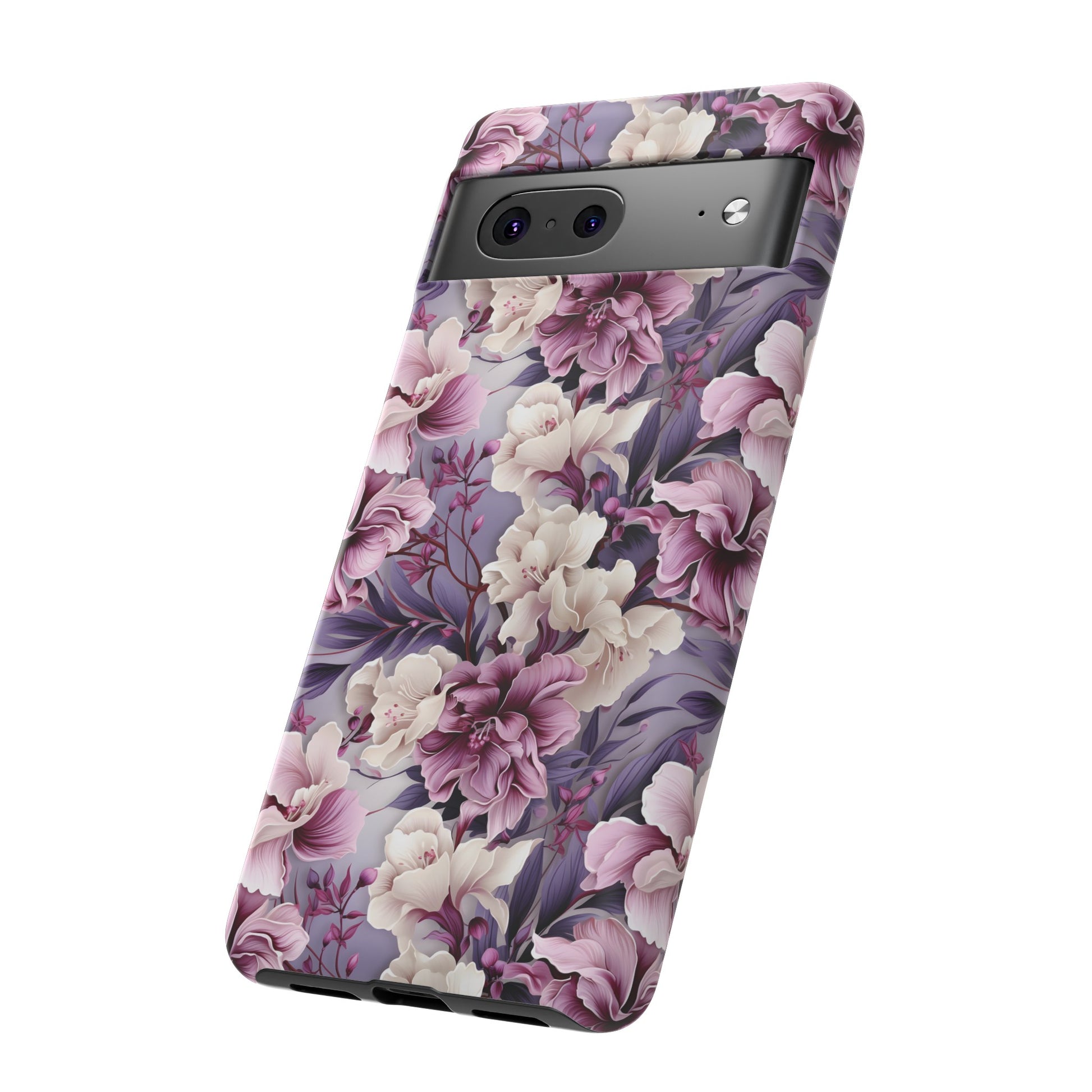 Lavender Flowers Protective Phone Case Gift for Her Phone 15, Samsung iPhone Samsung Gift for Her Case iPhone 15, Samsung