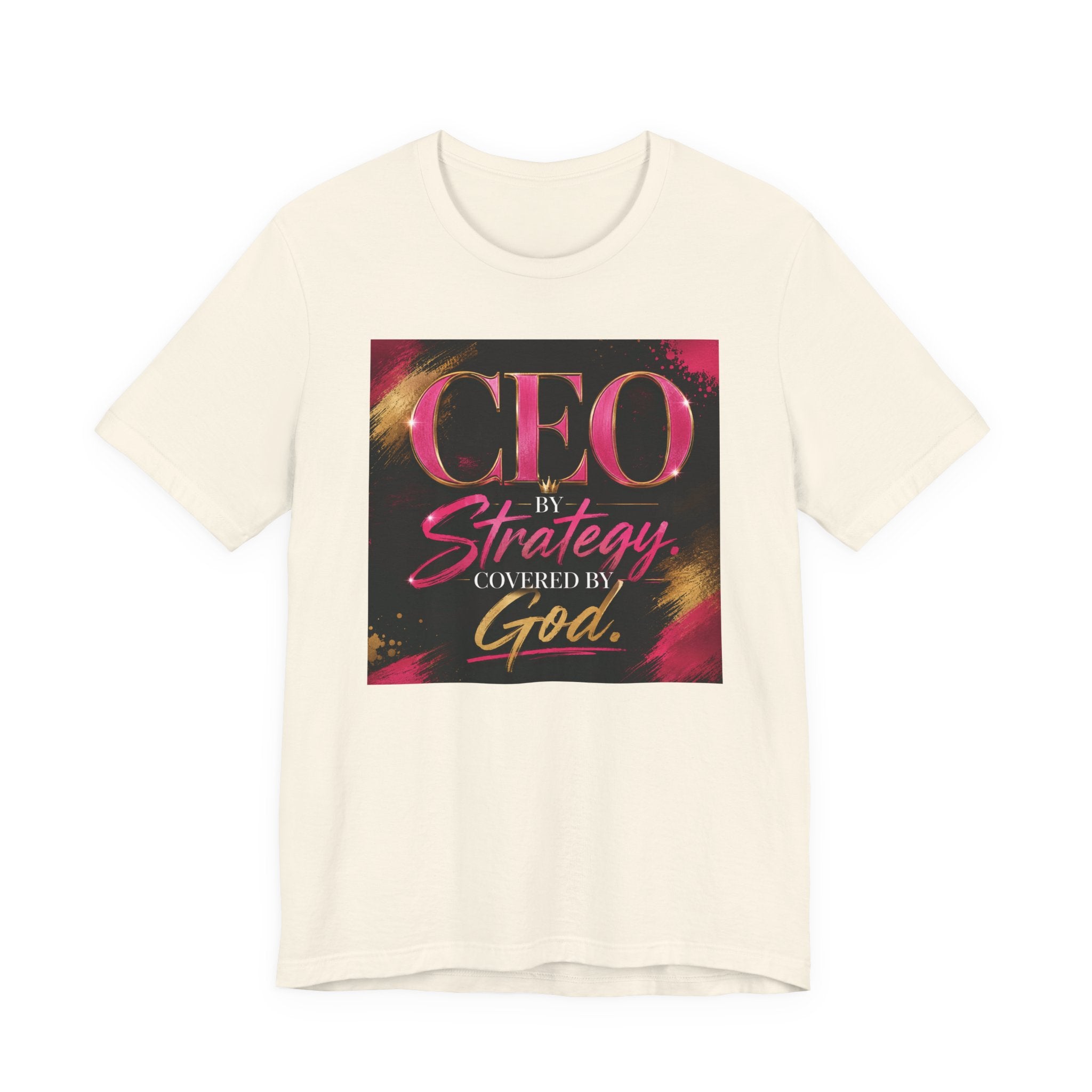 T-Shirt Femme CEO by Strategy by Covered by GOD Leader Entrepreneur