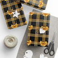 Black and Gold Bows Wrapping Paper Luxury Lover's Wrapping Paper Collection Festive Perfect for Wedding Holiday Decor – Premium Quality