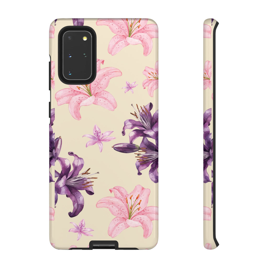 Blooming Tiger Lily Phone Case - Compatible with iPhone, Samsung, and Pixel | Stylish Protective Cover Gift for Her Perfect for Floral Lover