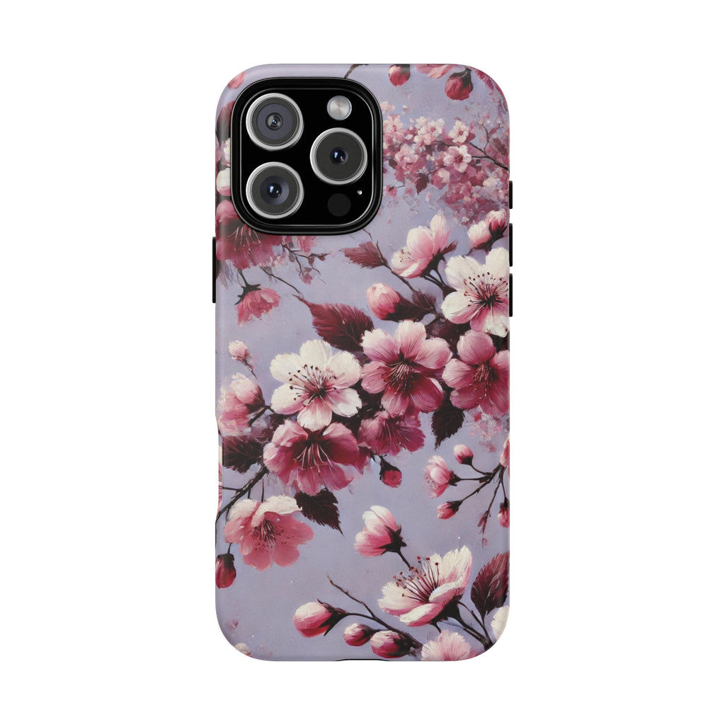 Lavender Floral Phone Case | Fall-Inspired Protective Cover for iPhone, Samsung & Pixel – Perfect Gift for Her