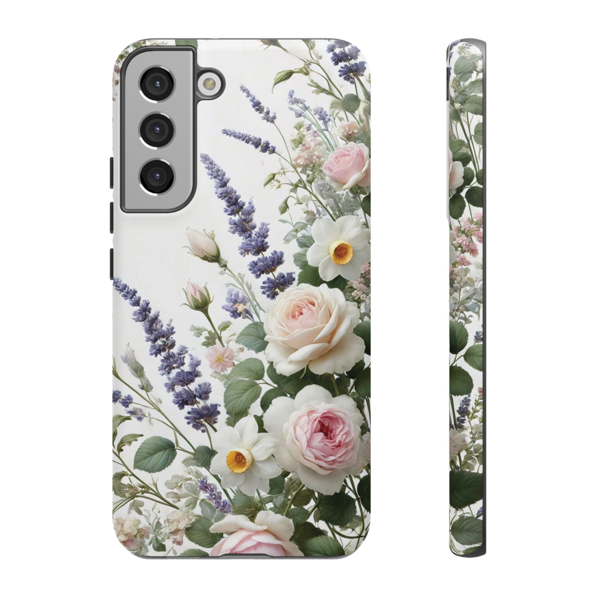 Boho Floral Fall Phone Case for iPhone 17,16  21 23 Samsung, and Pixel | Stylish Protective Cover Gift for Her Perfect for Floral Lover