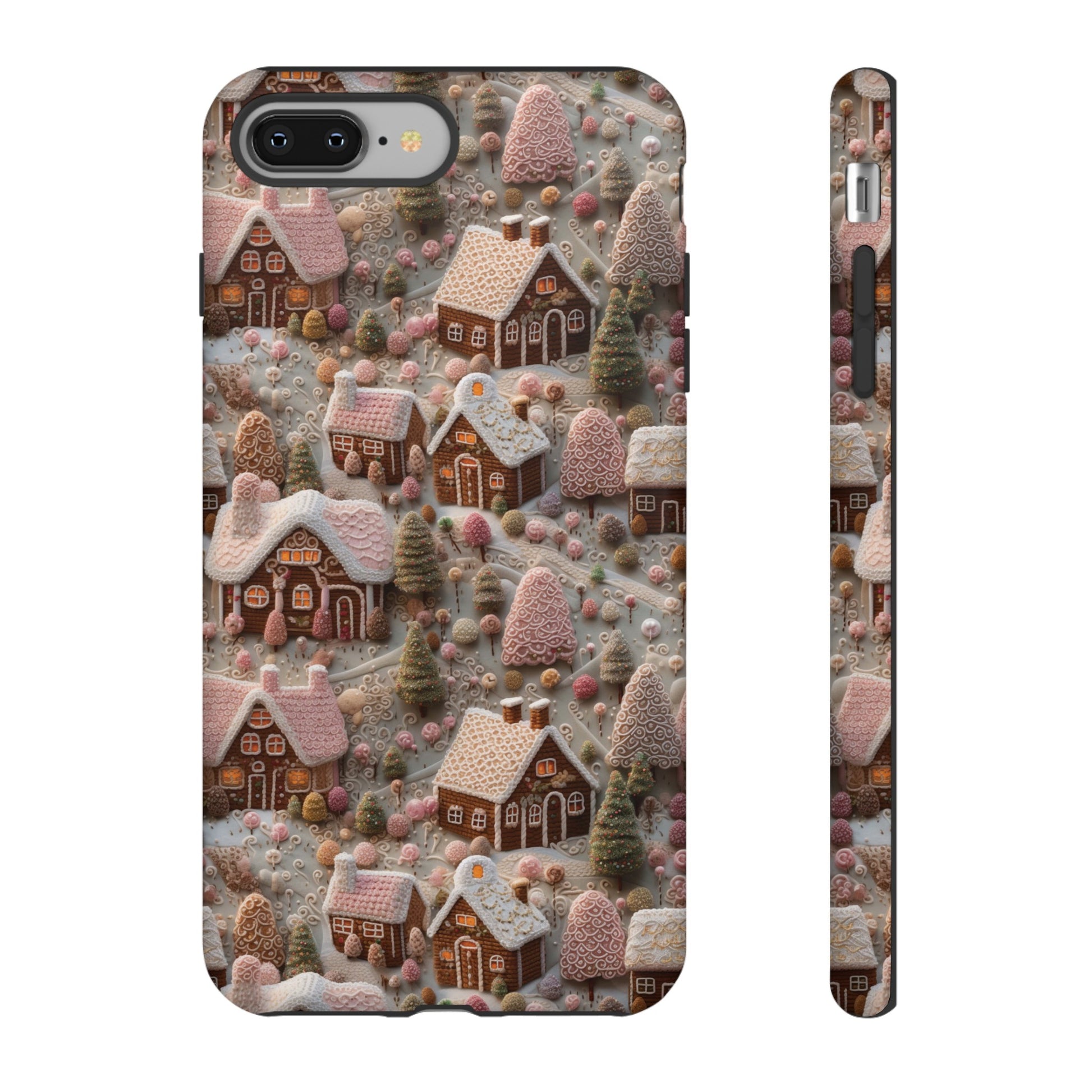 Gingerbread House 3D Phone Case Durable for iPhone Samsung Gift iPhone 15, 14, 13 Samsung Pixel Gift for Mom Accessory Gift for Her