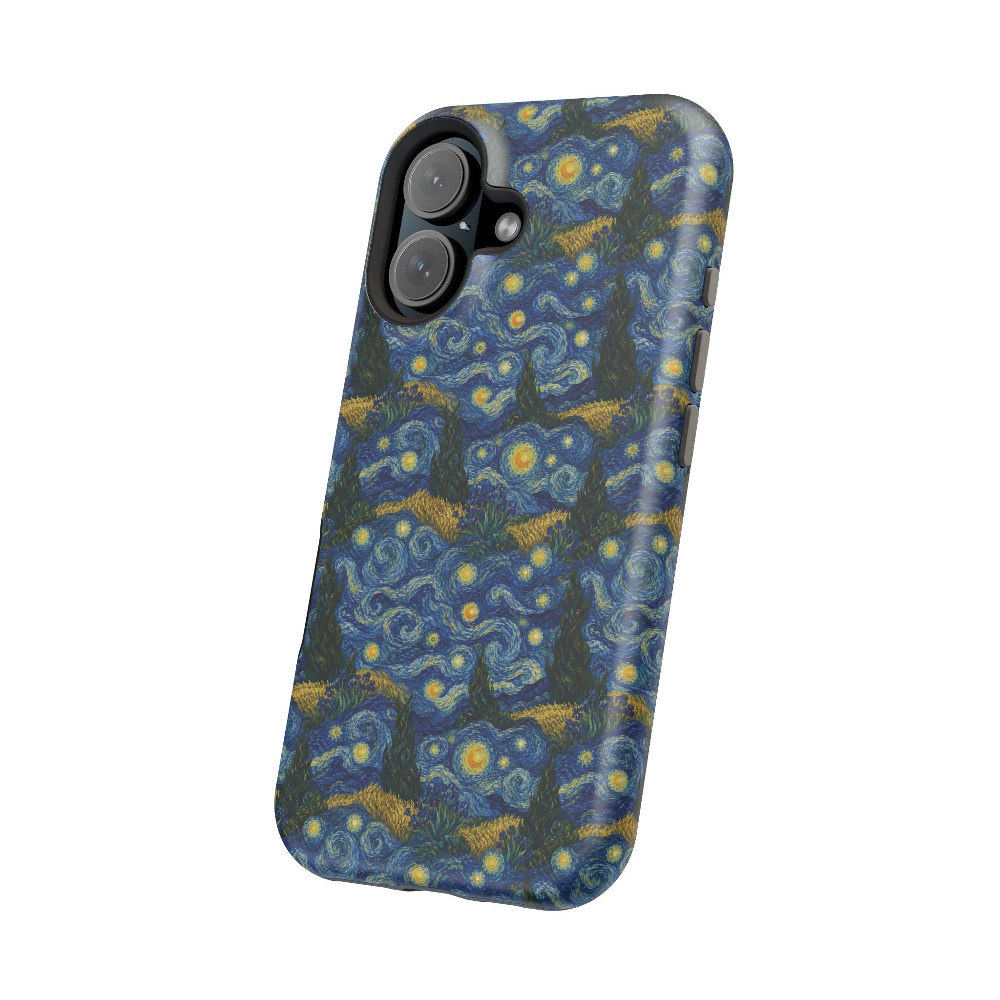Van Gogh Illusion Magnetic Phone Case — Elegant Impact‑Resistant Art Lover Design