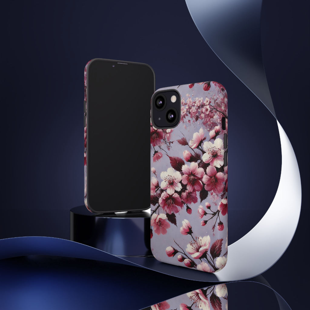 Lavender Floral Phone Case | Fall-Inspired Protective Cover for iPhone, Samsung & Pixel – Perfect Gift for Her