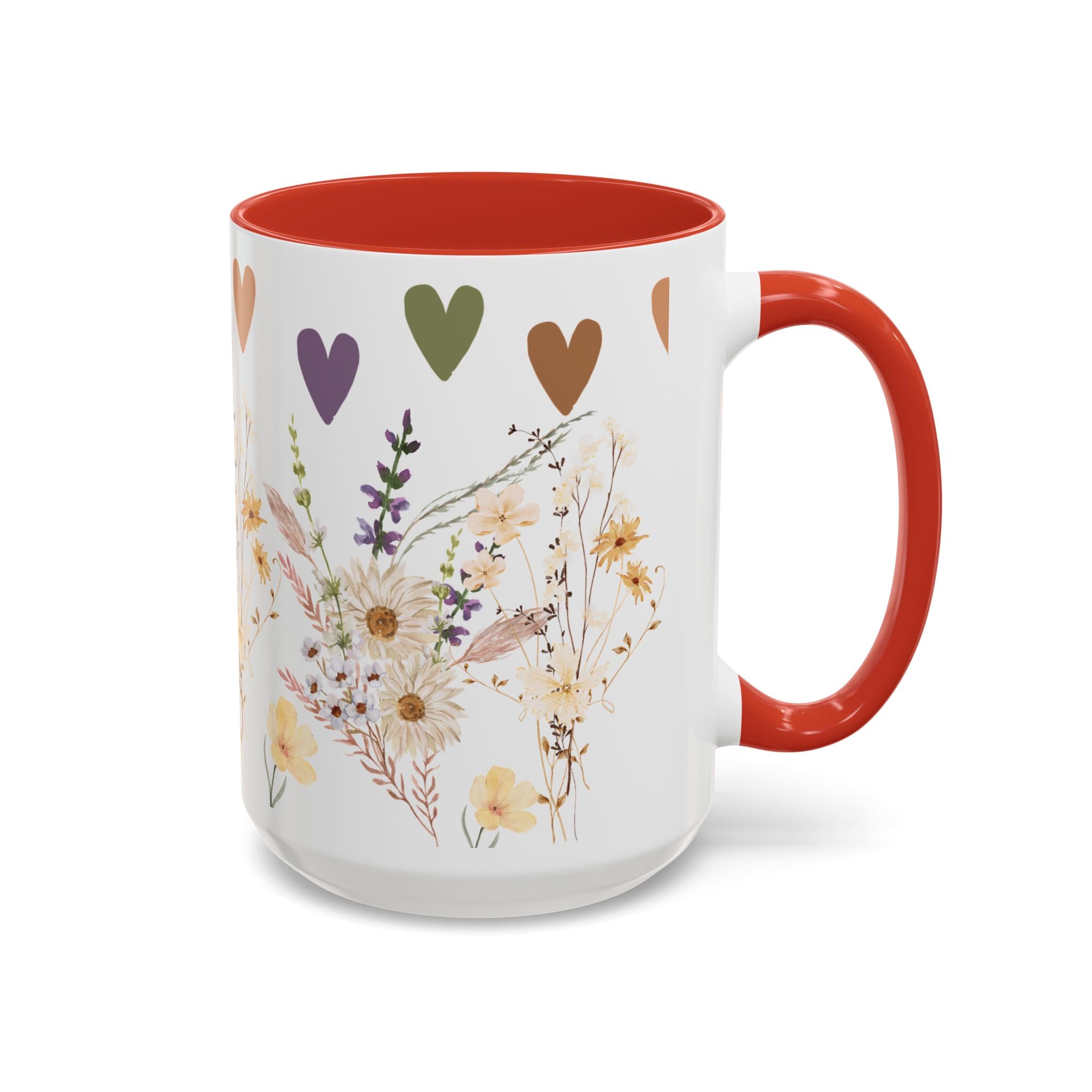 Tasse en céramique Wildflower – Cadeau élégant pour les amateurs de café ou de thé – Parfait pour la fête des mères, les anniversaires et pour ajouter du charme à toute cuisine.