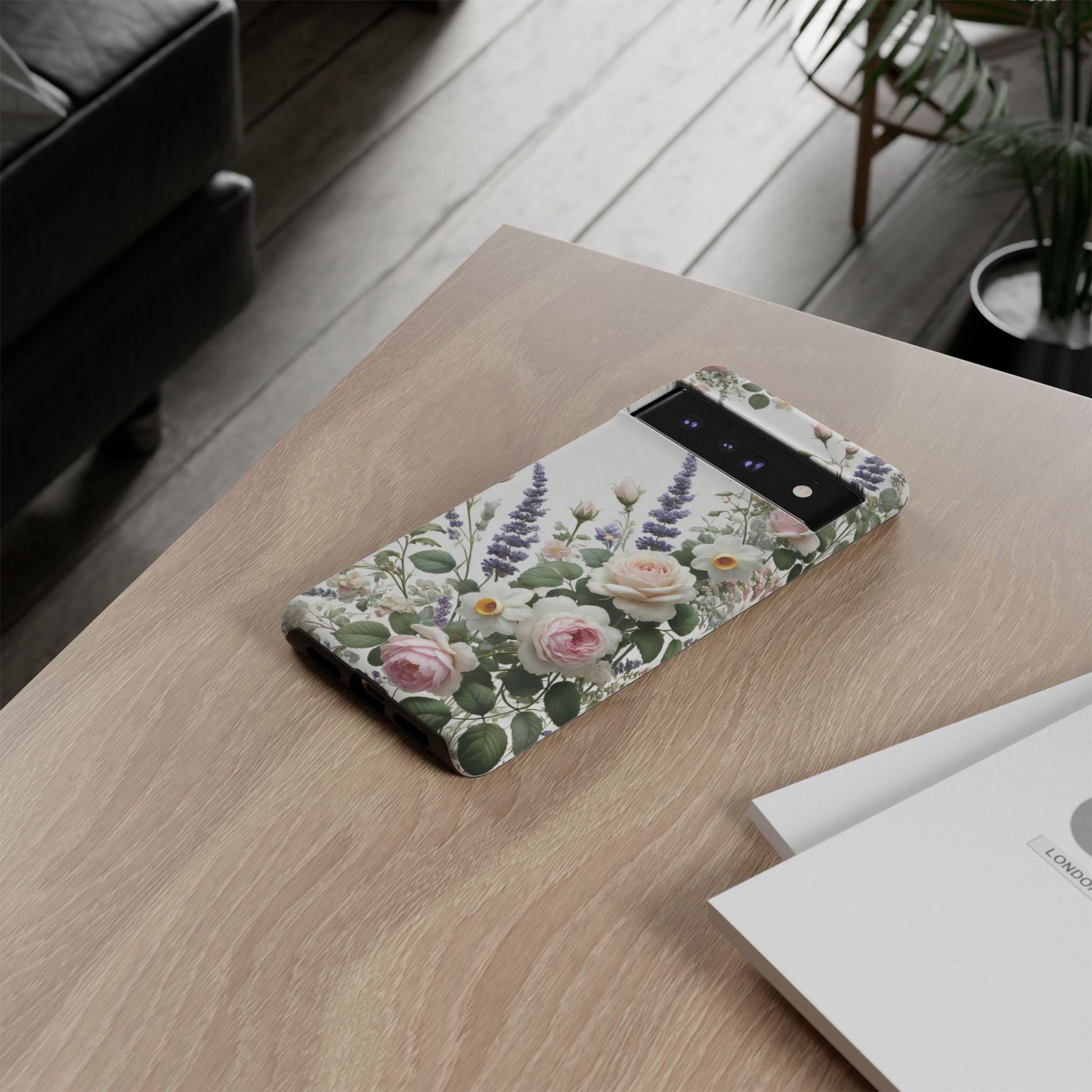 Boho Floral Fall Phone Case for iPhone 16 pro15 14 13 12  21 23 Samsung, and Pixel | Stylish Protective Cover Gift for Her Perfect for Floral Lover