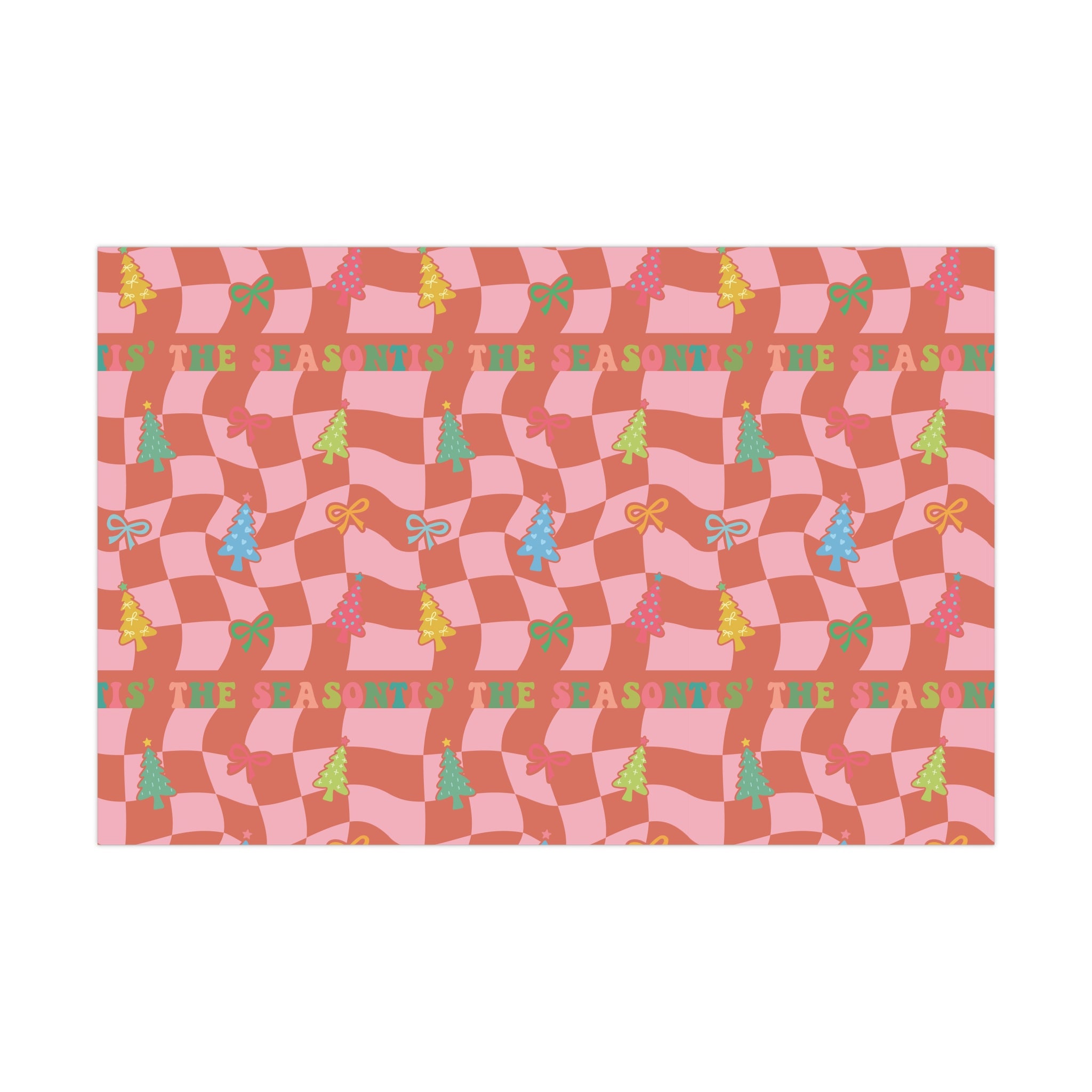 Retro Boho Wrapping Paper Festive Holiday Gift Wrap with Perfect for Christmas Presents, Crafting, Holiday Decor Premium Quality Perfect for Gift - MRSBYVALLE