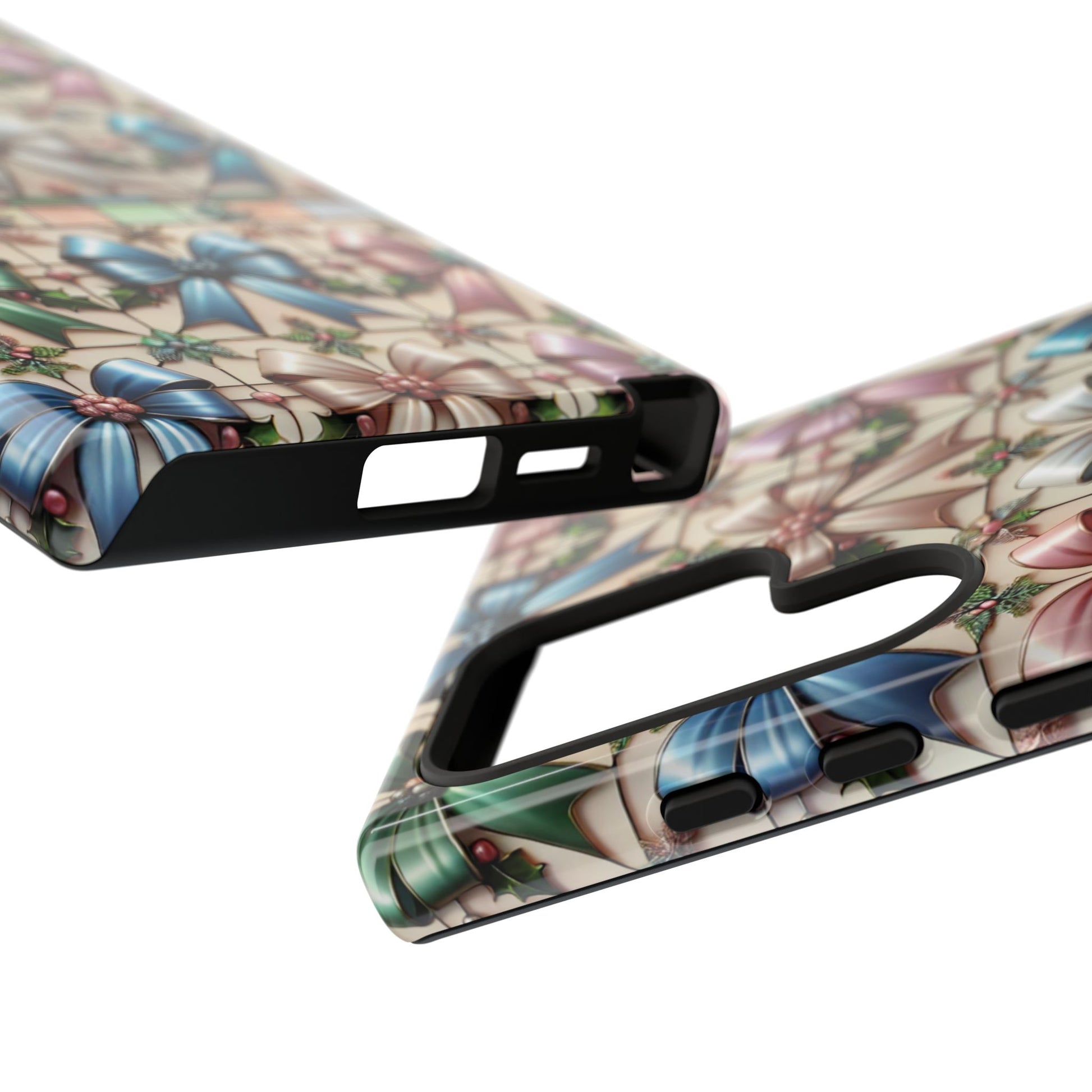 Coquette Bows Pastel Phone Case for iPhone 17 ,  15 14 13 12  21 23 Samsung, and Pixel | Stylish Protective Cover Gift for Her Perfect for Floral Lover