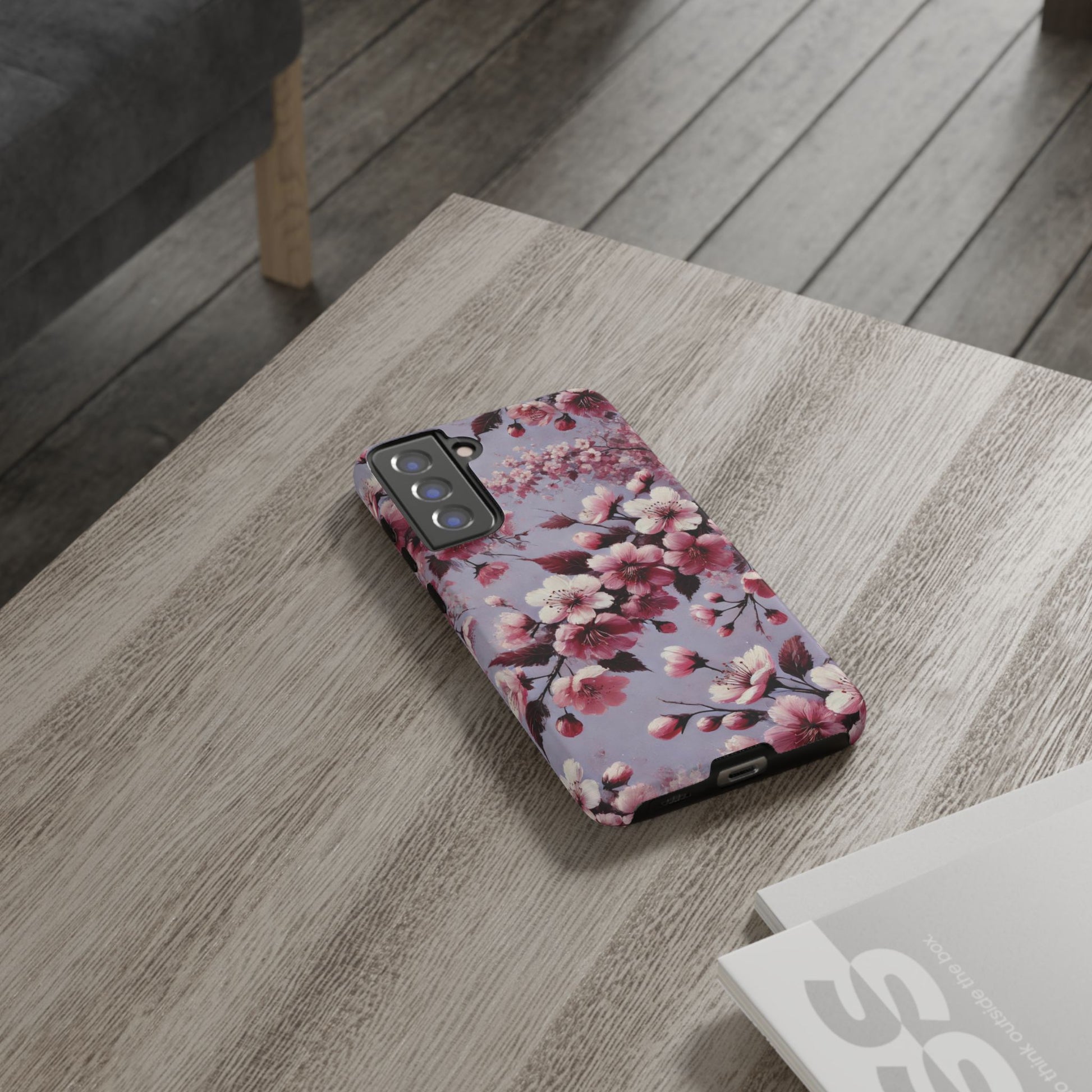 Lavender Floral Fall Phone Case for iPhone 16 pro15 14 13 12  21 23 Samsung, and Pixel | Stylish Protective Cover Gift for Her Perfect for Floral Lover - MRSBYVALLE