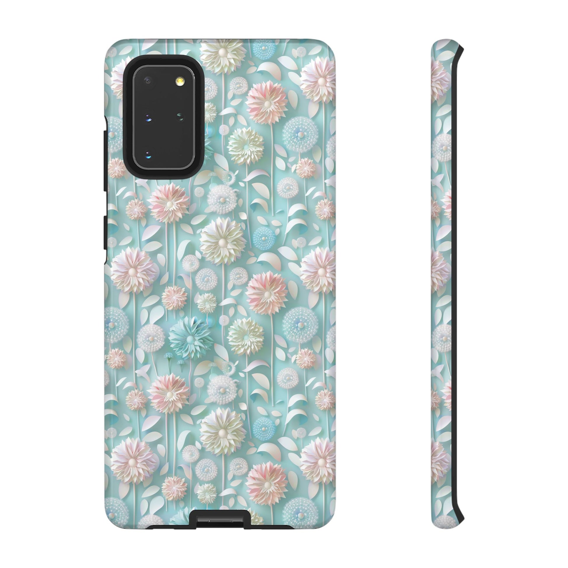 Pastel Floral Phone Case for iPhone & Samsung | Elegant and Slim Design with Shockproof Protection | Durable, Scratch-Resistant, and Lightweight | Stylish Accessory