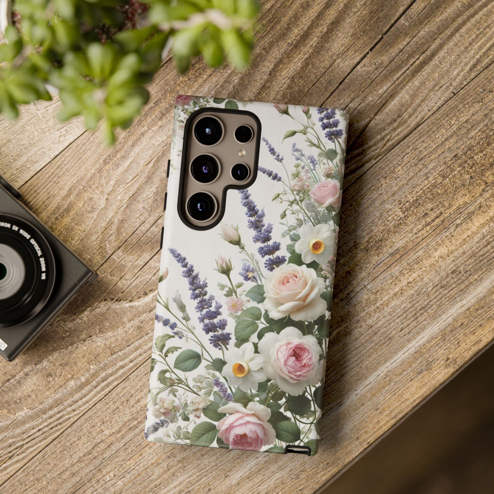 Boho Floral Fall Phone Case for iPhone 16 pro15 14 13 12  21 23 Samsung, and Pixel | Stylish Protective Cover Gift for Her Perfect for Floral Lover