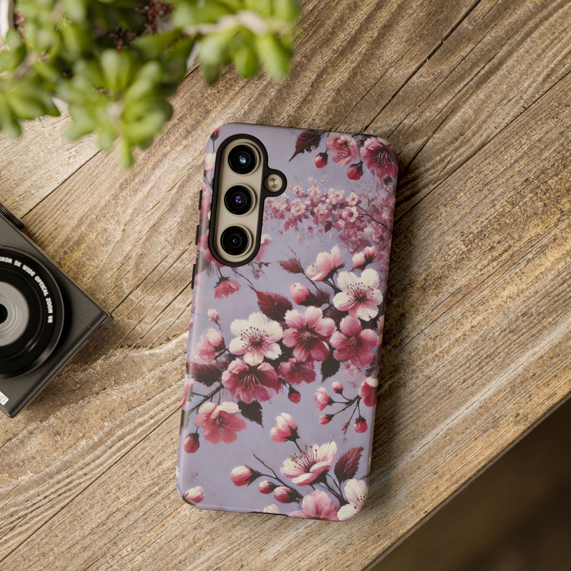 Lavender Floral Fall Phone Case for iPhone 16 pro15 14 13 12  21 23 Samsung, and Pixel | Stylish Protective Cover Gift for Her Perfect for Floral Lover - MRSBYVALLE