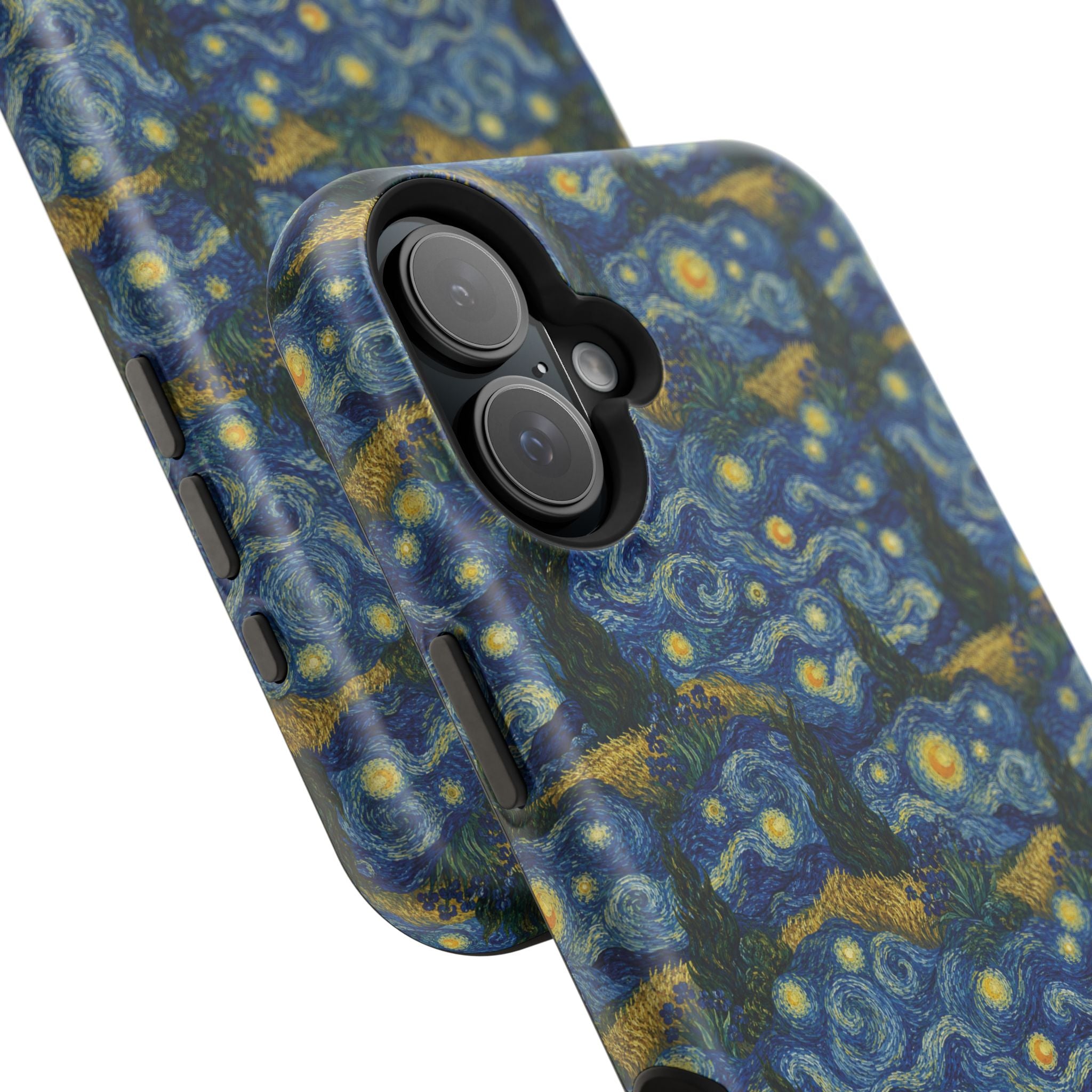 Van Gogh Illusion Magnetic Phone Case — Elegant Impact‑Resistant Art Lover Design