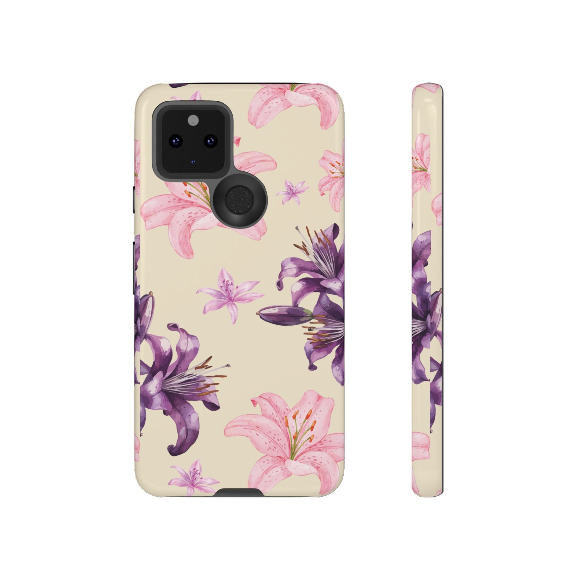 Blooming Tiger Lily Phone Case - Compatible with iPhone, Samsung, and Pixel | Stylish Protective Cover Gift for Her Perfect for Floral Lover