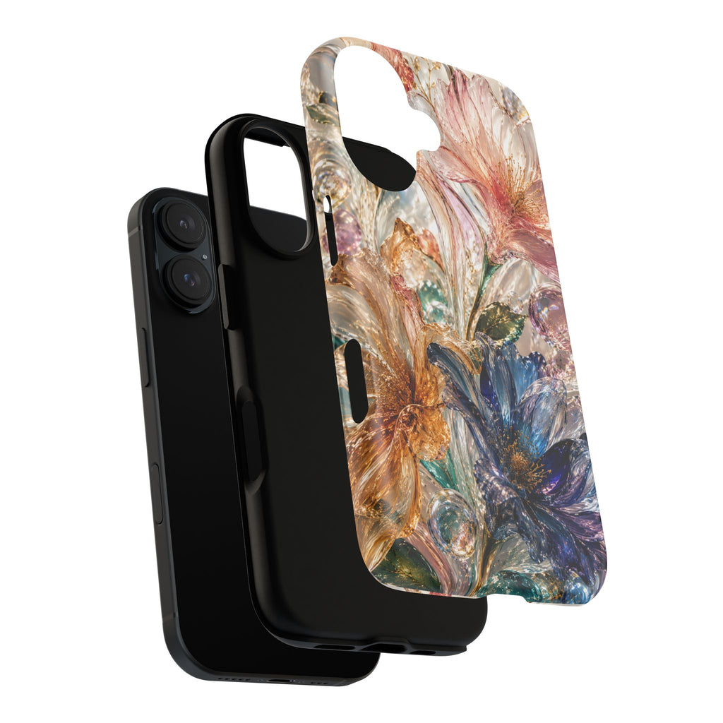 Watercolor Floral Artwork phone case | Tough Magnetic Cases
