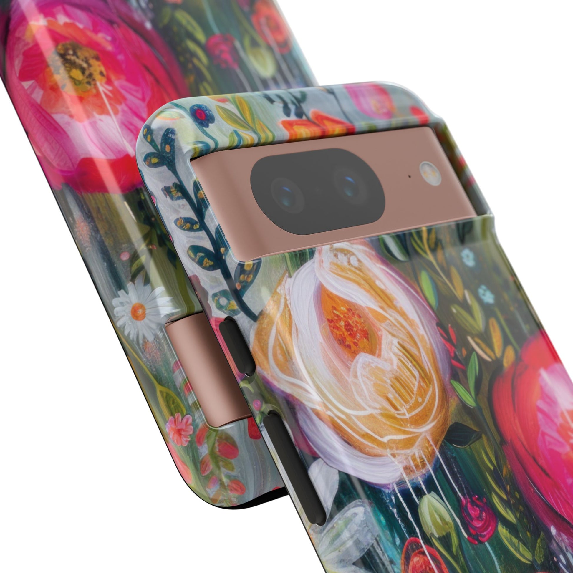 Watercolor Boho Floral Phone Case for iPhone 17 case Samsung, and Pixel | Stylish Protective Cover Gift for Her Perfect for Floral Lover