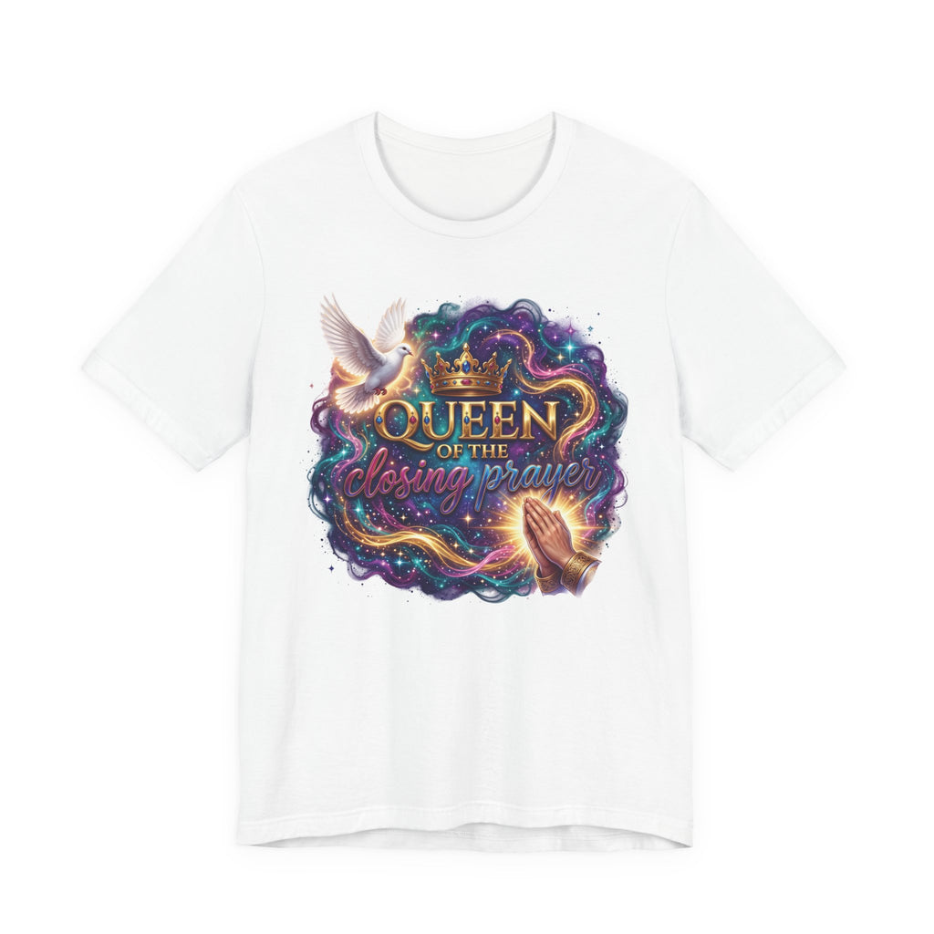T-shirt chrétien « Reine de la prière finale » | T-shirt d'église amusant pour femme | T-shirt graphique sur le thème de la foi
