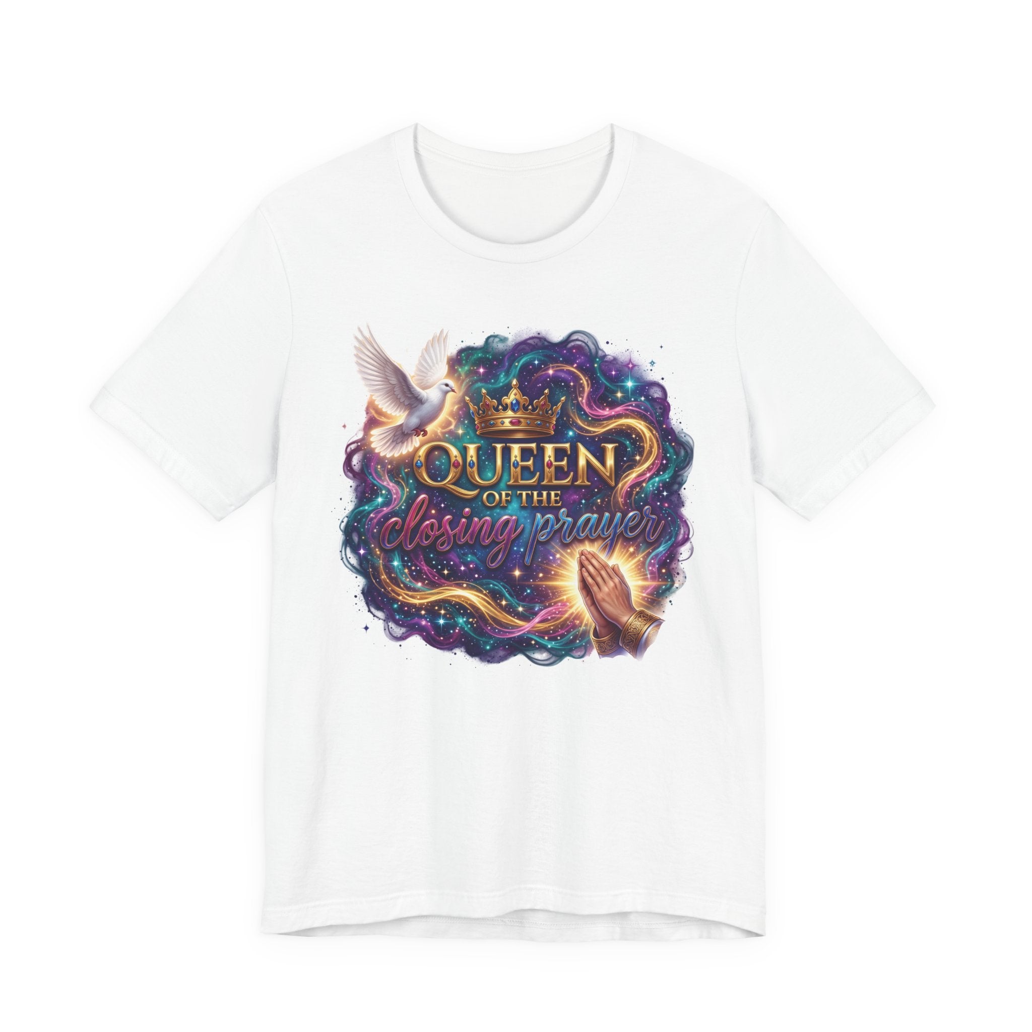 T-shirt chrétien « Reine de la prière finale » | T-shirt d'église amusant pour femme | T-shirt graphique sur le thème de la foi