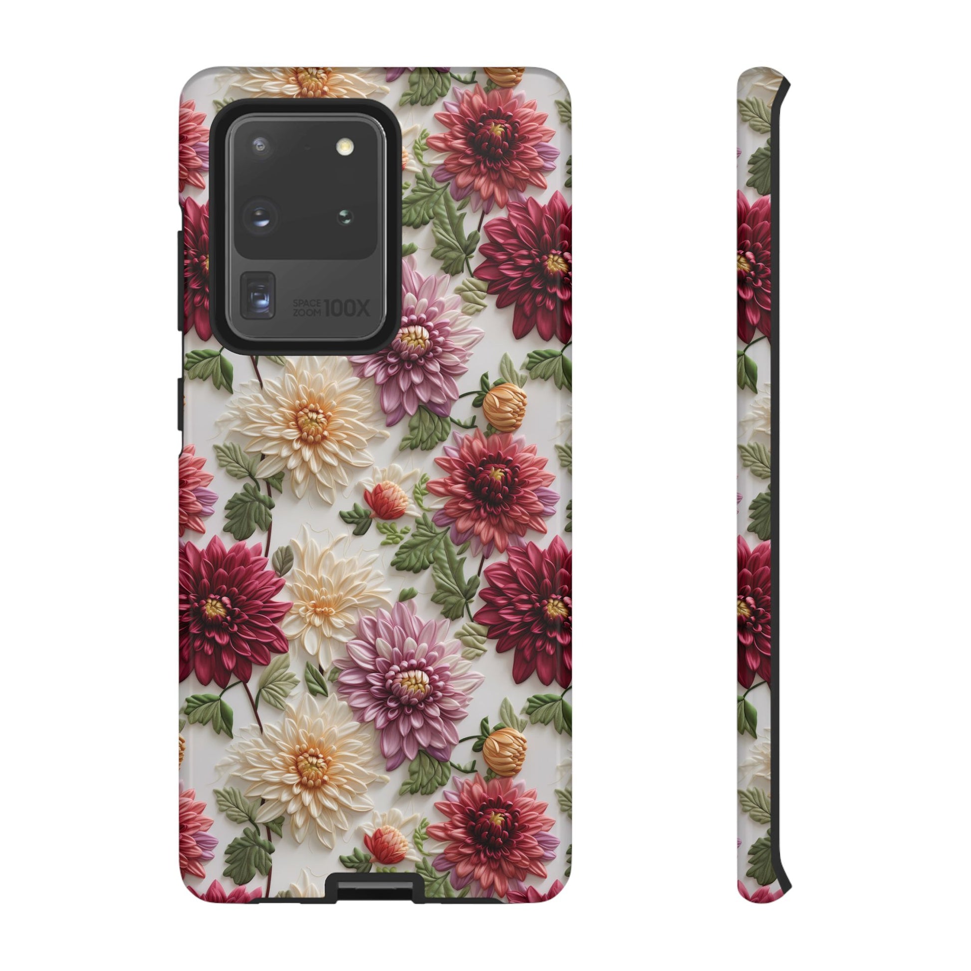 Floral Fall Phone Case for iPhone 16 pro15 14 13 12  21 23 Samsung, and Pixel | Stylish Protective Cover Gift for Her Perfect for Floral Lover - MRSBYVALLE