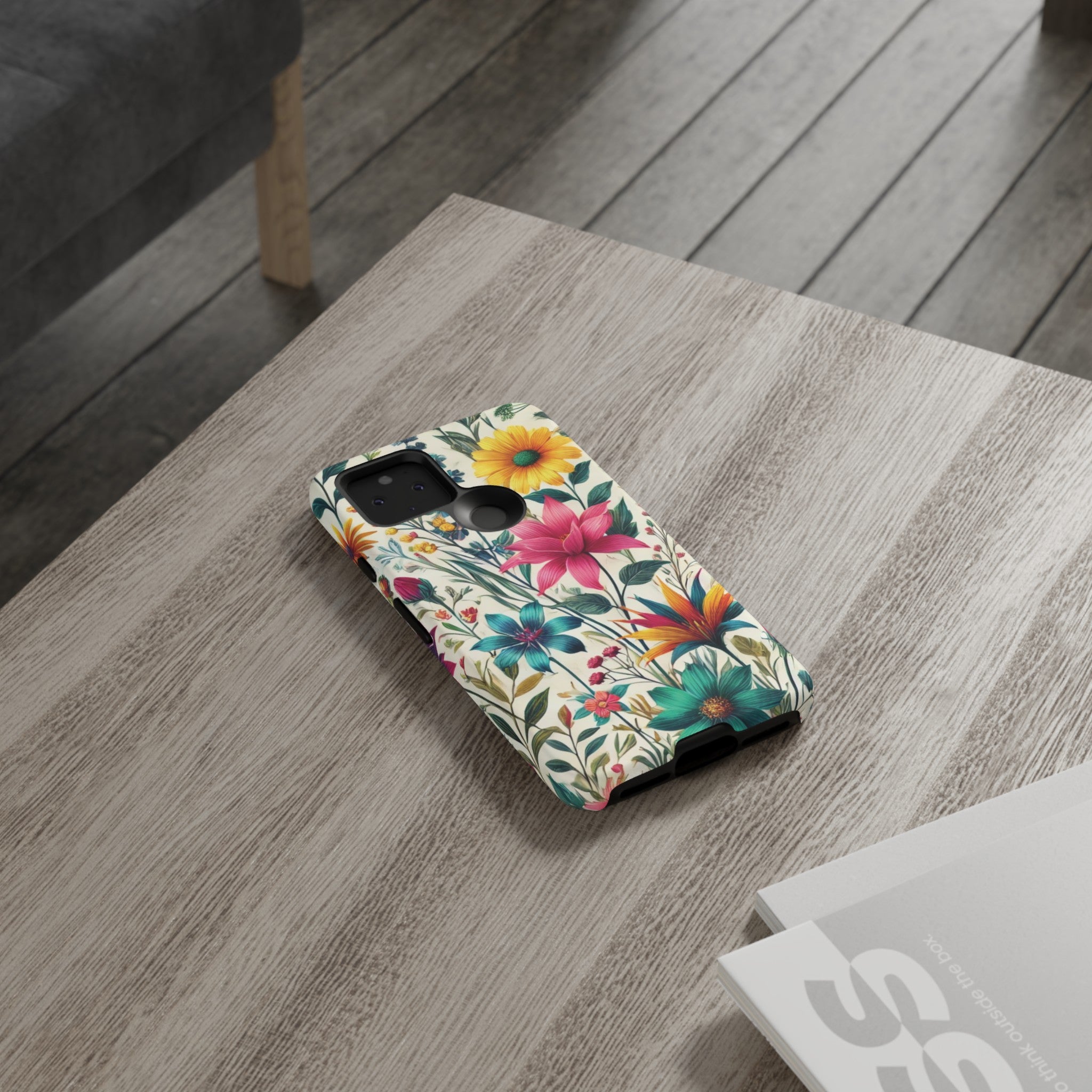 Wildflowers Boho Chic Design Phone Case - Stylish, Protective Cover for All Models Gift for Mom Accessory Gift for Her