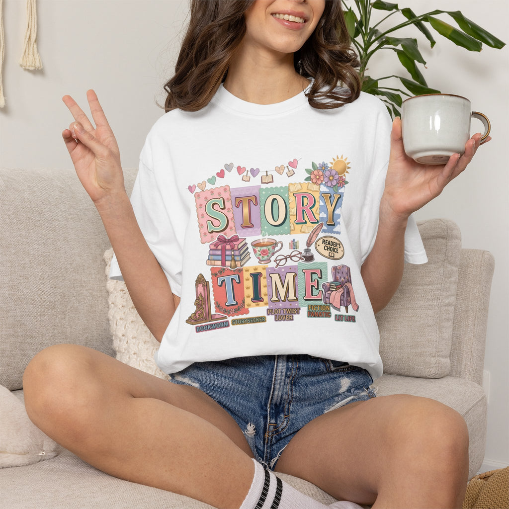 Story Time Book Lover T-Shirt Bedtime Perfect T-shirt Reader