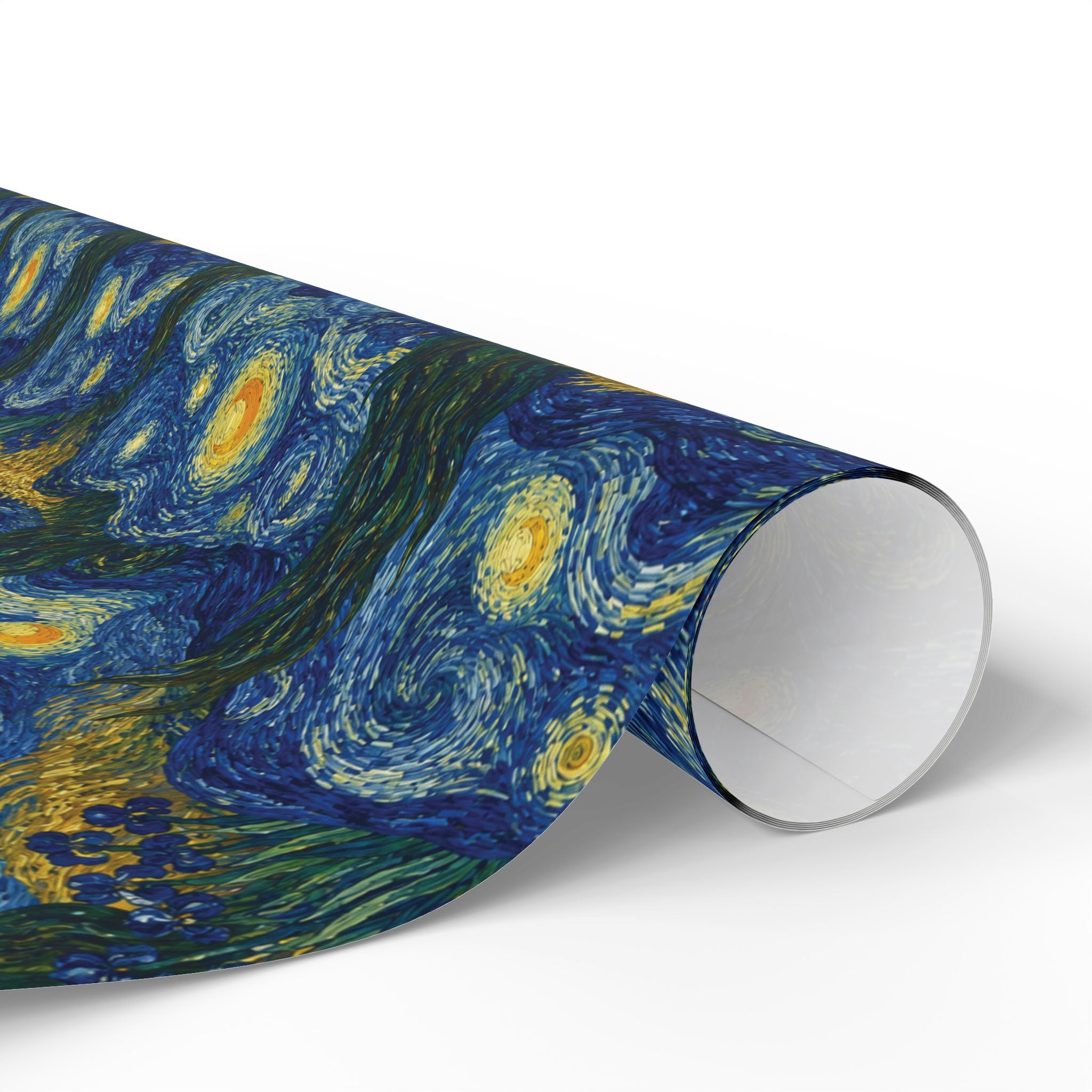 Van Gogh Illusion Wrapping Paper — Artist Birthday & Art Lover Gift Wrap