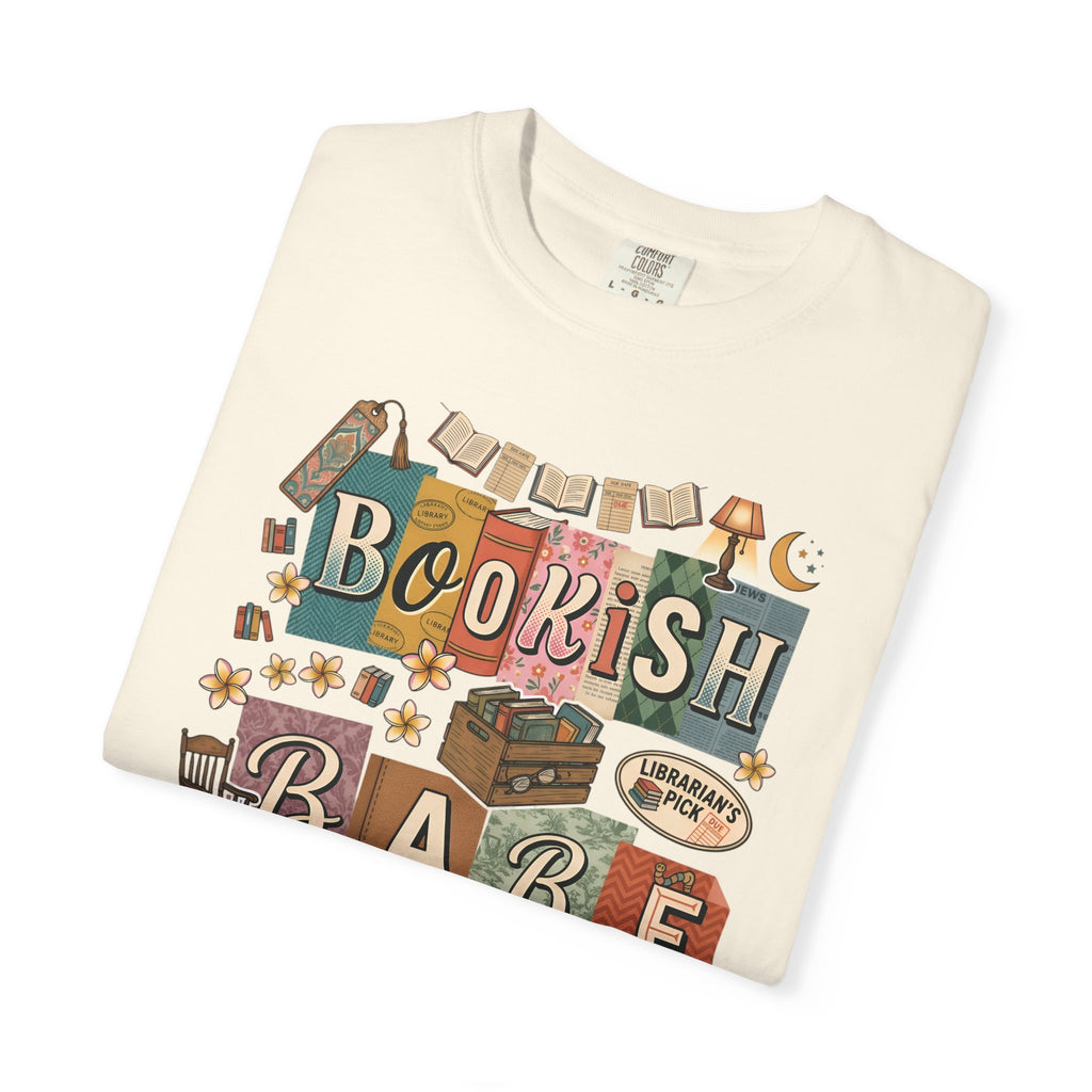 Bookish Babe Reader T-Shirt — Book Lover Tee for Teachers & Avid Readers