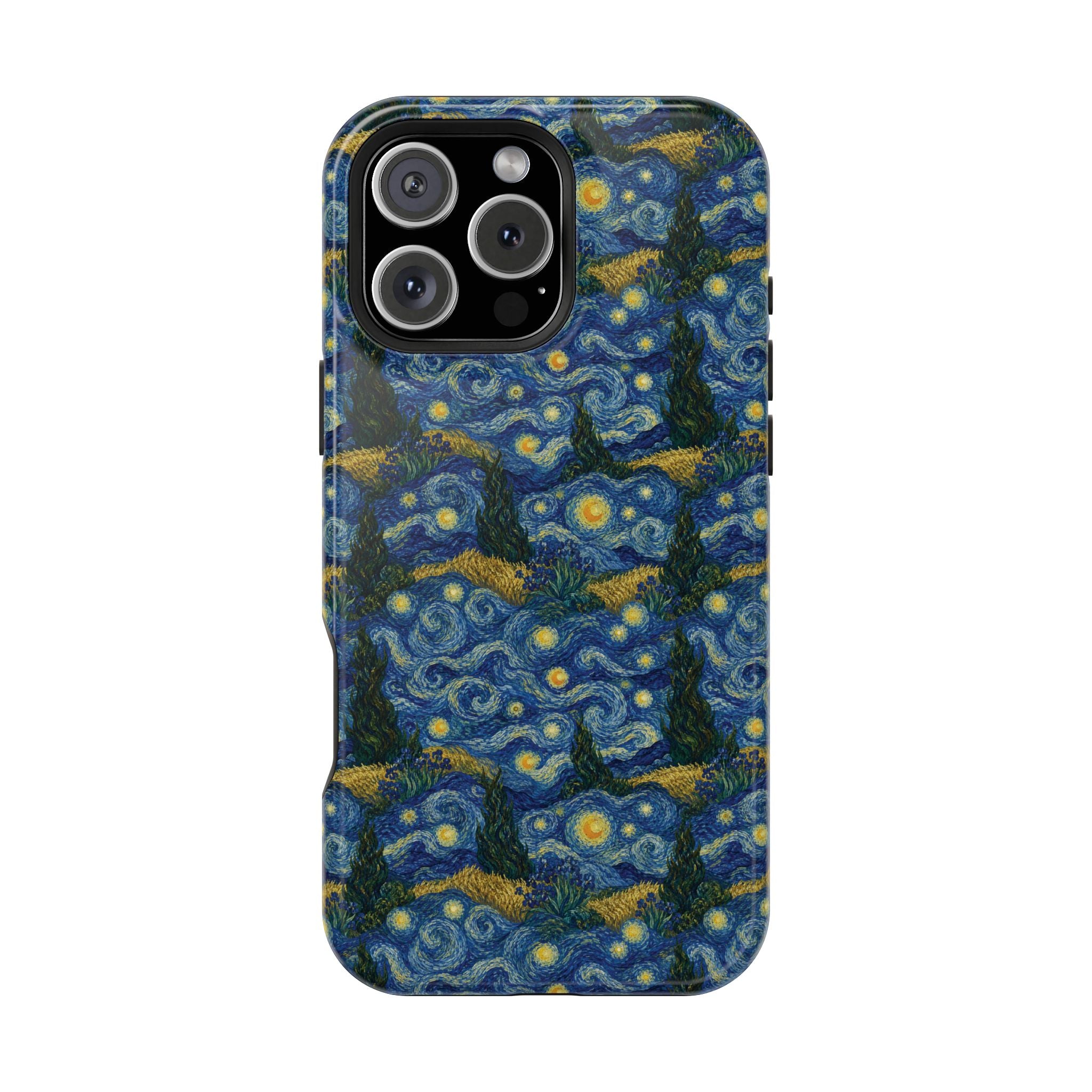Coque de téléphone magnétique Van Gogh Illusion — Design élégant, résistant aux chocs, pour les amateurs d'art