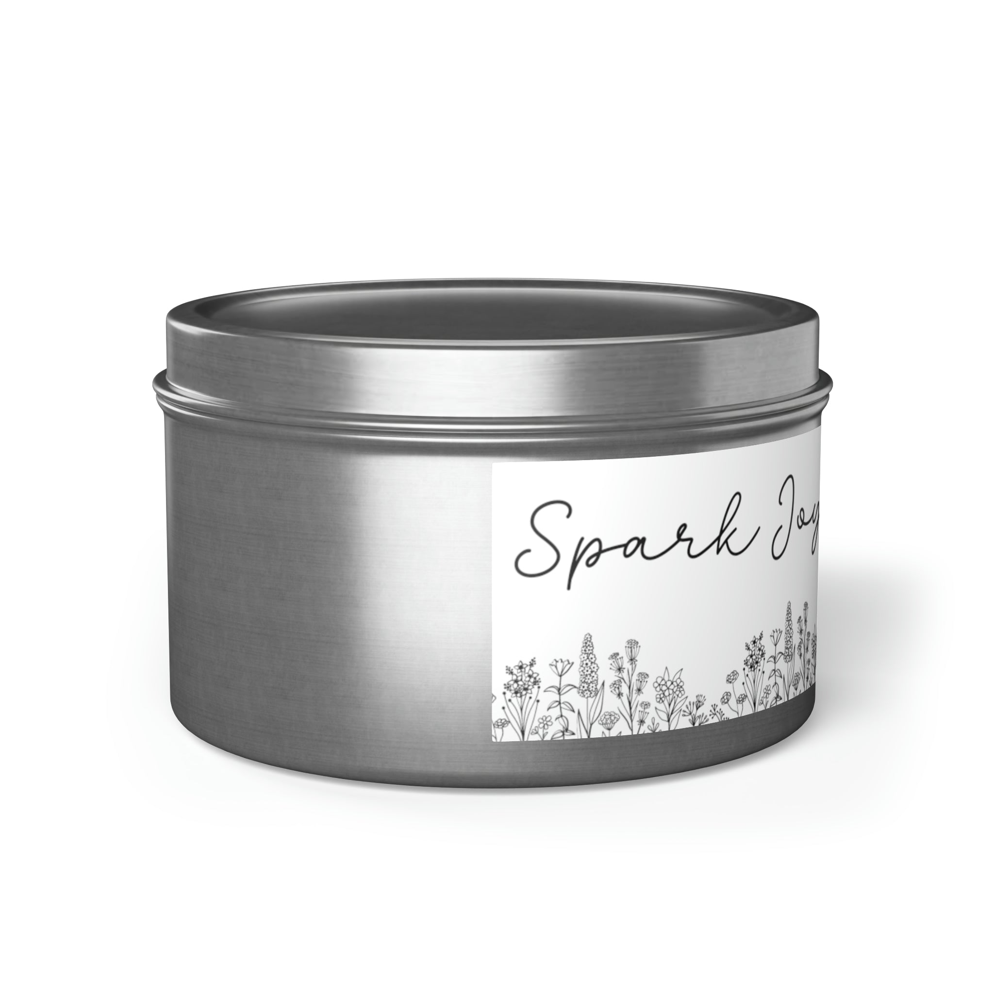 New House Bloom & Glow Elegant Floral Aromas in 4oz/8oz Tin Candles Essence of Nature Collection Unveil Serenity Romance with Exquisite Botanical Scents. Pure Harmony & Grace..