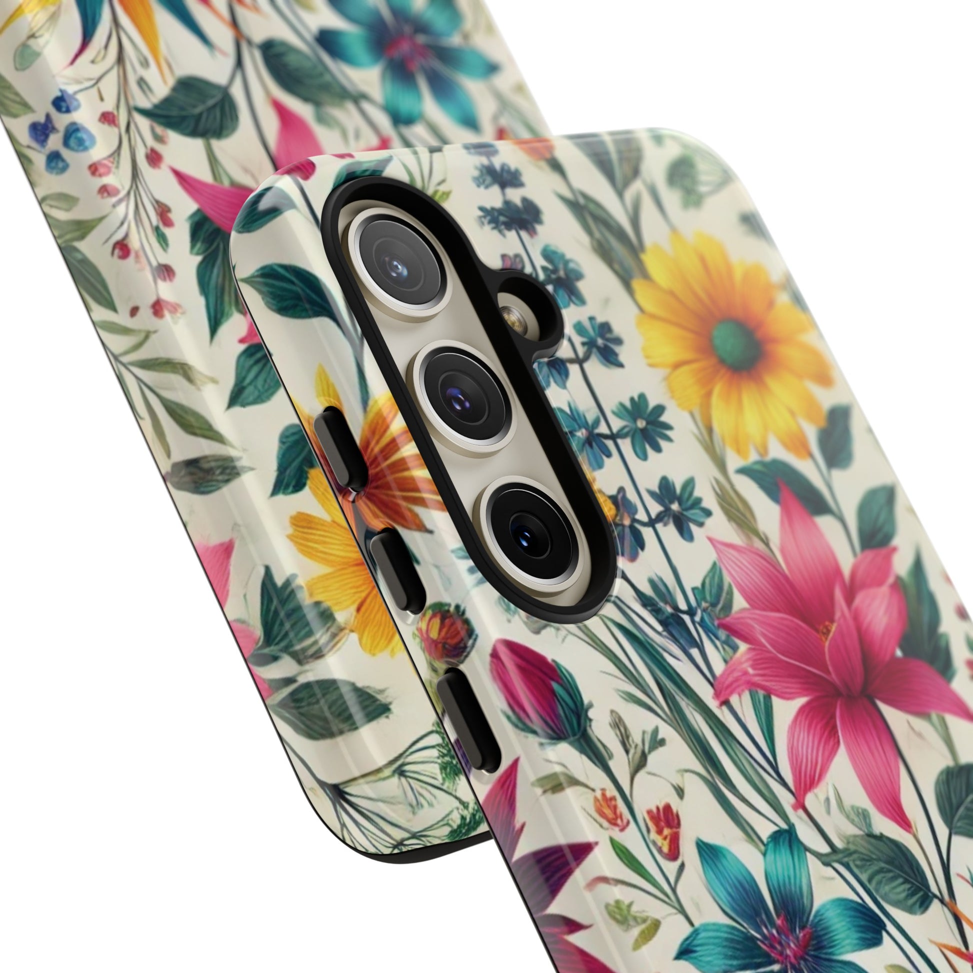Wildflowers Boho Chic Design Phone Case - Stylish, Protective Cover for All Models Gift for Mom Accessory Gift for Her
