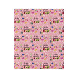 Cozy Pink "In My Reading ERA Blanket Soft Stylish Throw for Book Lovers Perfect for Reading Nooks, Bedrooms Gifts | Ideal for Relaxing with a Good BookThrow in 60x50 & 80x60, Lightweight, Warm, Perfect for Home