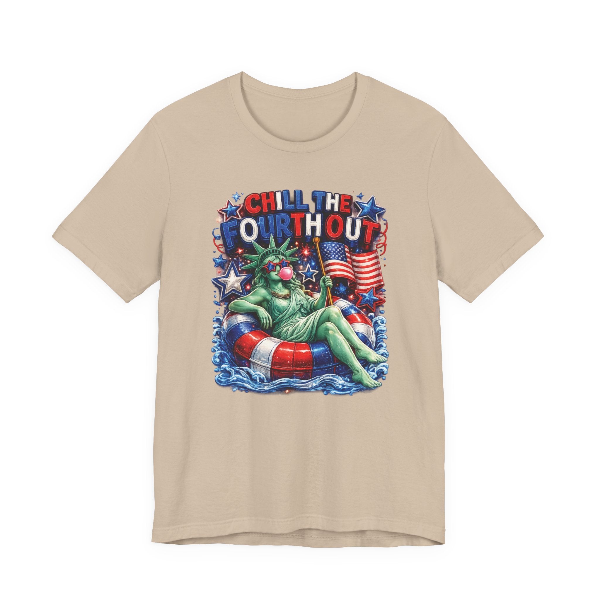 T-shirt amusant CHILL the Fourth UP – T-shirt patriotique pour le 4 juillet