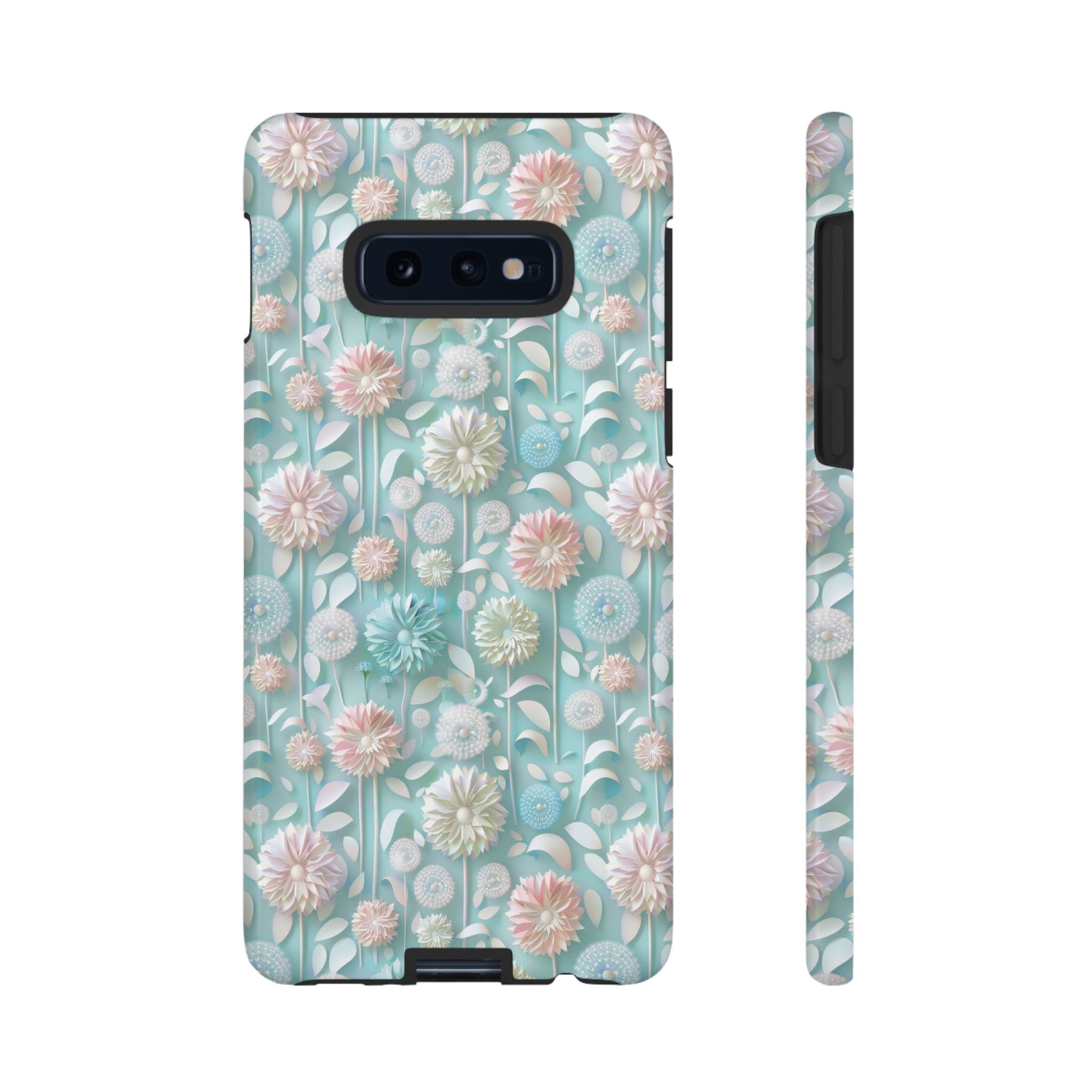 Pastel Floral Phone Case for iPhone & Samsung | Elegant and Slim Design with Shockproof Protection | Durable, Scratch-Resistant, and Lightweight | Stylish Accessory