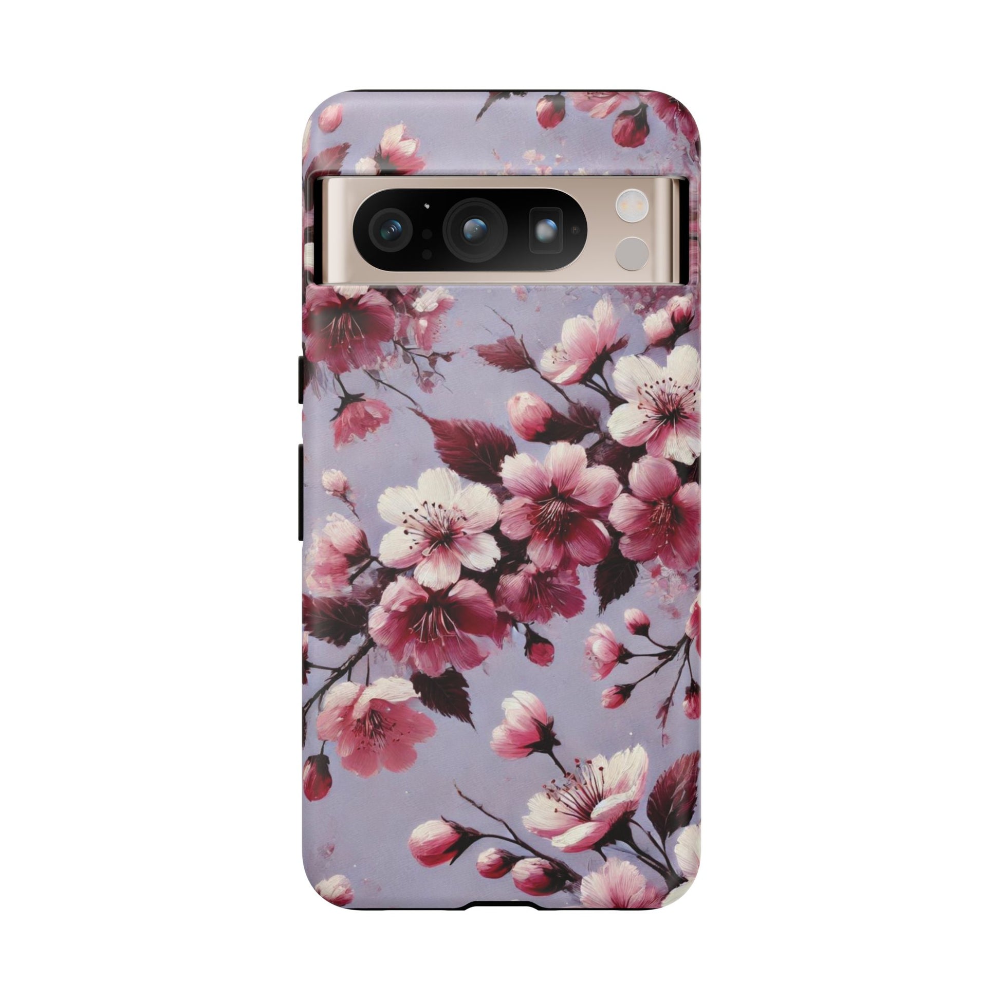 Lavender Floral Phone Case | Fall-Inspired Protective Cover for iPhone, Samsung & Pixel – Perfect Gift for Her