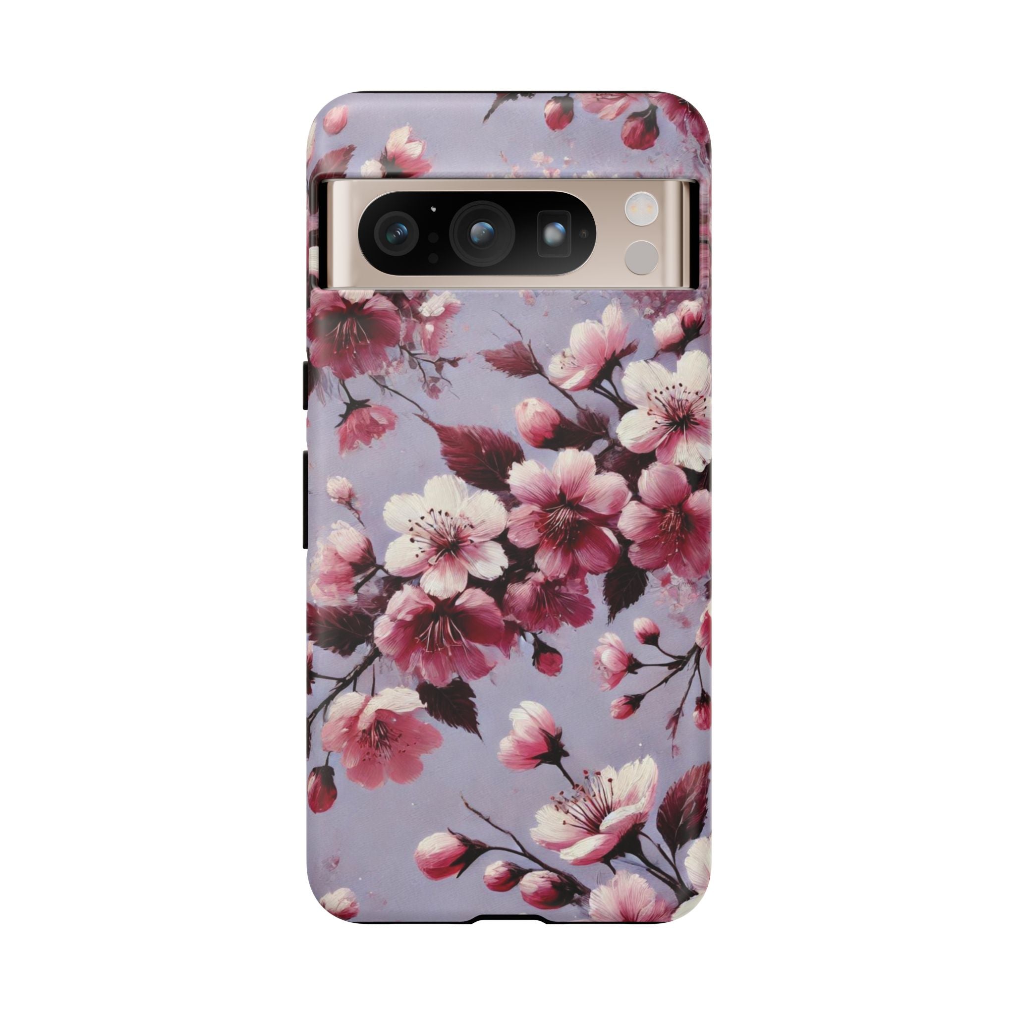 Lavender Floral Phone Case | Fall-Inspired Protective Cover for iPhone, Samsung & Pixel – Perfect Gift for Her