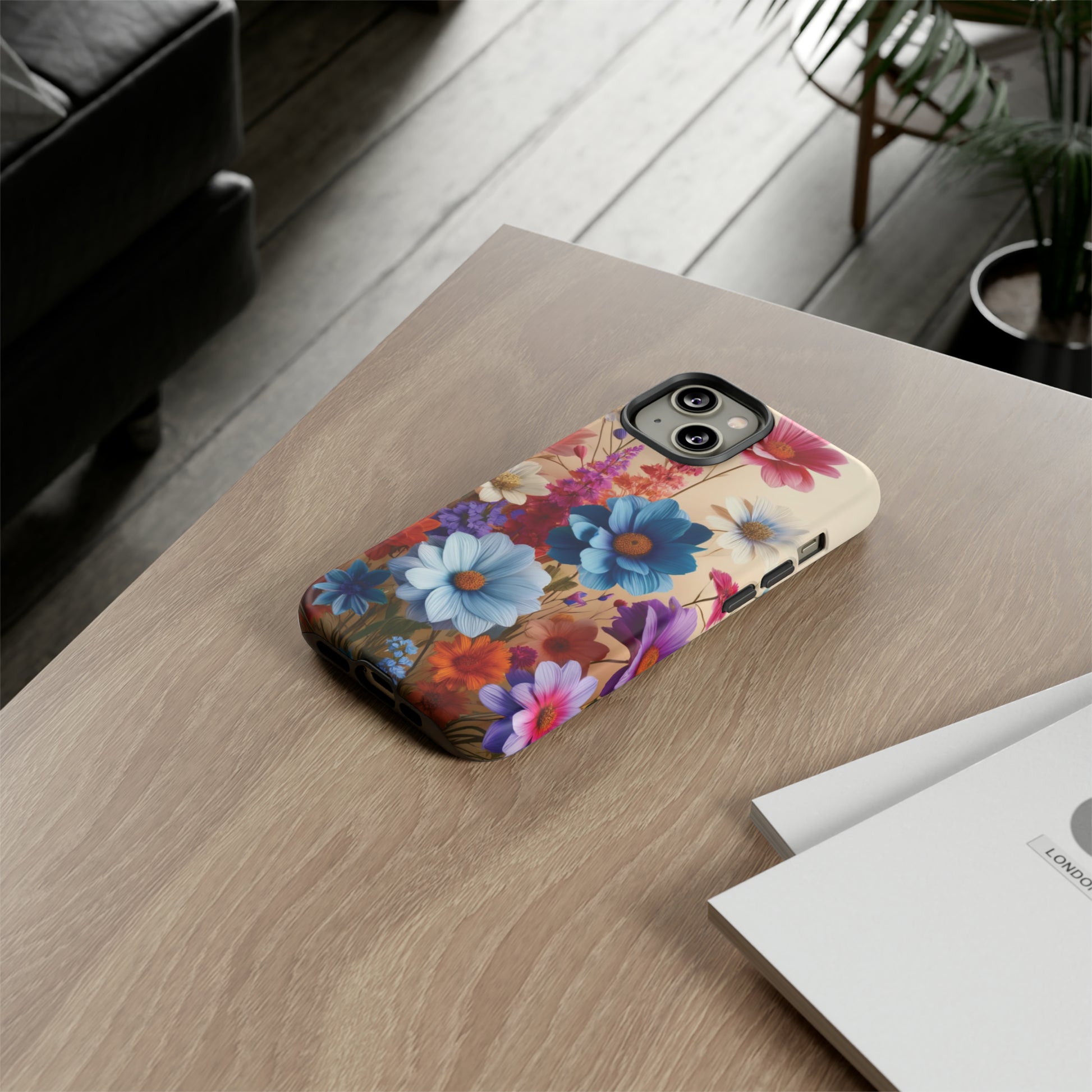 Best Phone Case Floral 3D Illusion Luxury Tough Case Floral Elegant Durable Stylish for Modern Devices iPhone 15, Samsung iPhone Samsung Accessory Gift for Her.