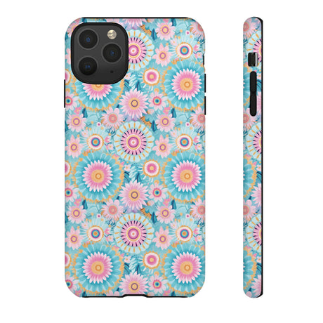 Boho Modern Watercolor Abstract Phone Case Compatible with iPhone, Samsung & More - Stylish, Durable Protection with Vibrant Artistic Design Perfect Gift for Her