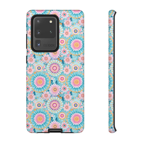 Boho Modern Watercolor Abstract Phone Case Compatible with iPhone, Samsung & More - Stylish, Durable Protection with Vibrant Artistic Design Perfect Gift for Her