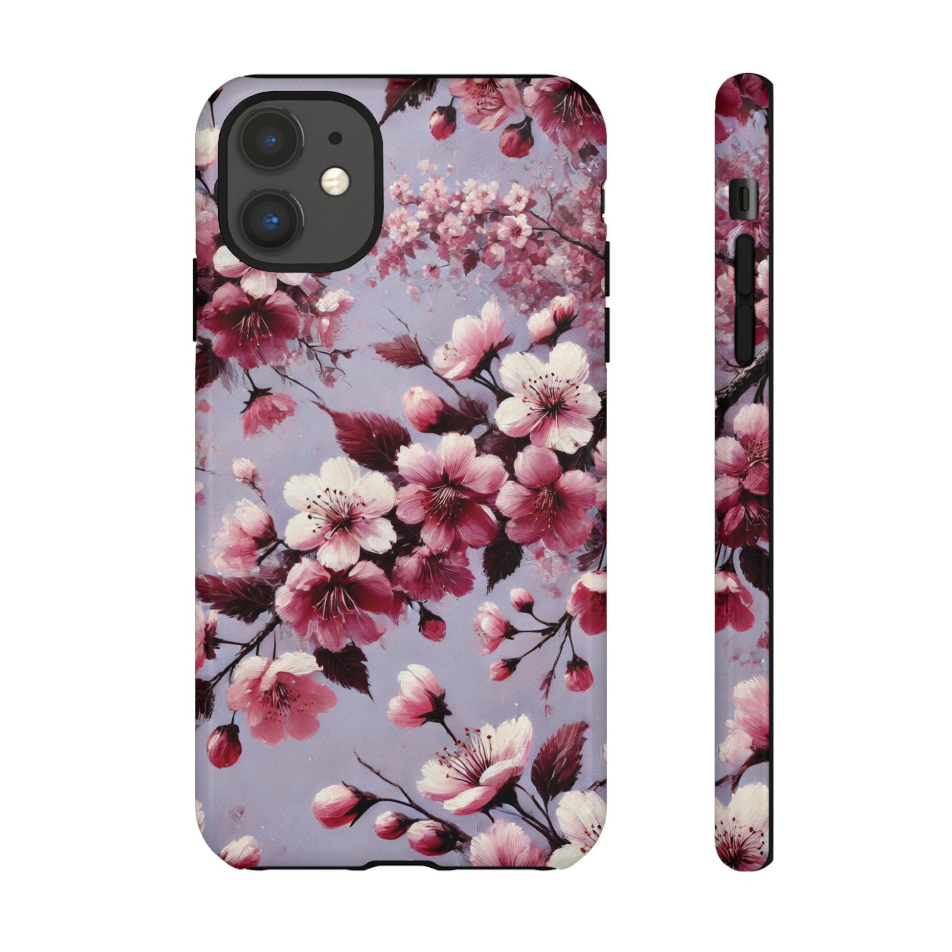 Lavender Floral Fall Phone Case for iPhone 16 pro15 14 13 12  21 23 Samsung, and Pixel | Stylish Protective Cover Gift for Her Perfect for Floral Lover - MRSBYVALLE