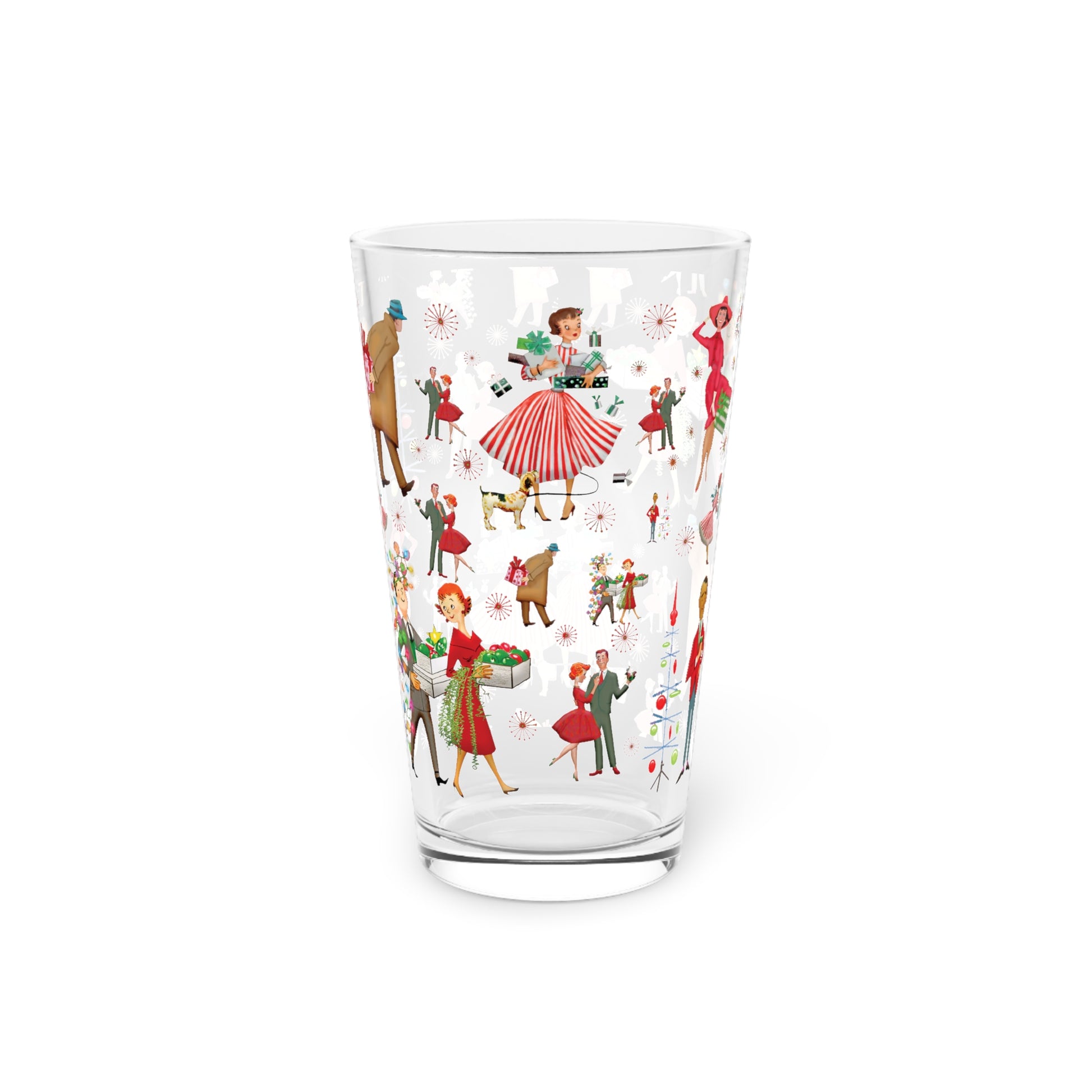 Retro Vintage Franciscan Diamond Starburst Kitsch Christmas Glass Housewarming, Wedding, Bridal Shower Glass, Mother's Day Ideal Gift for Christmas Celebrations Glassware Perfect for Parties - MRSBYVALLE