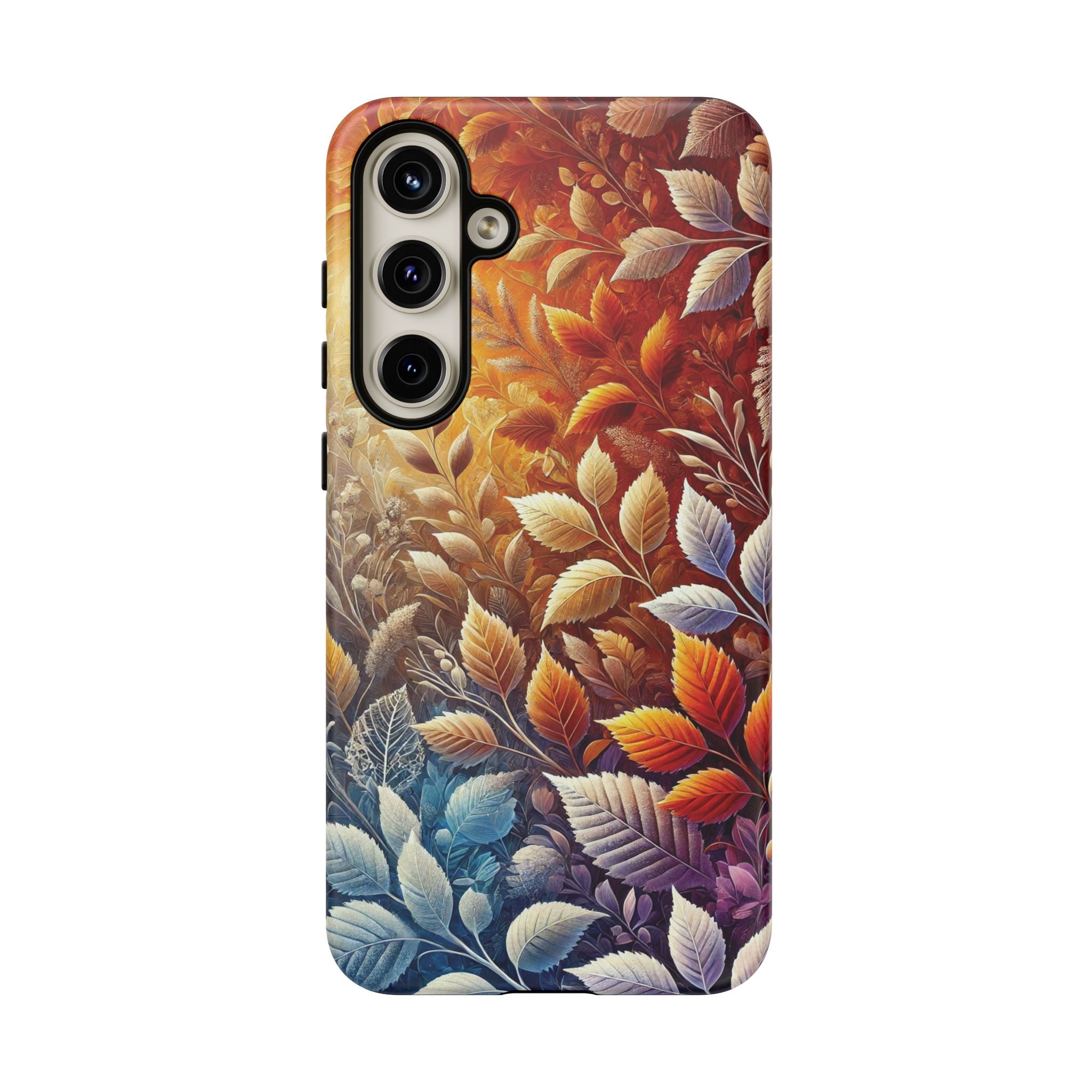 Beautiful Colorful Leaves Phone Case Vibrant Autumn Design for iPhone & Samsung, Durable Protection with Eye Catching Style, Perfect for Nature Lovers & Seasonal Charm Gift for Her