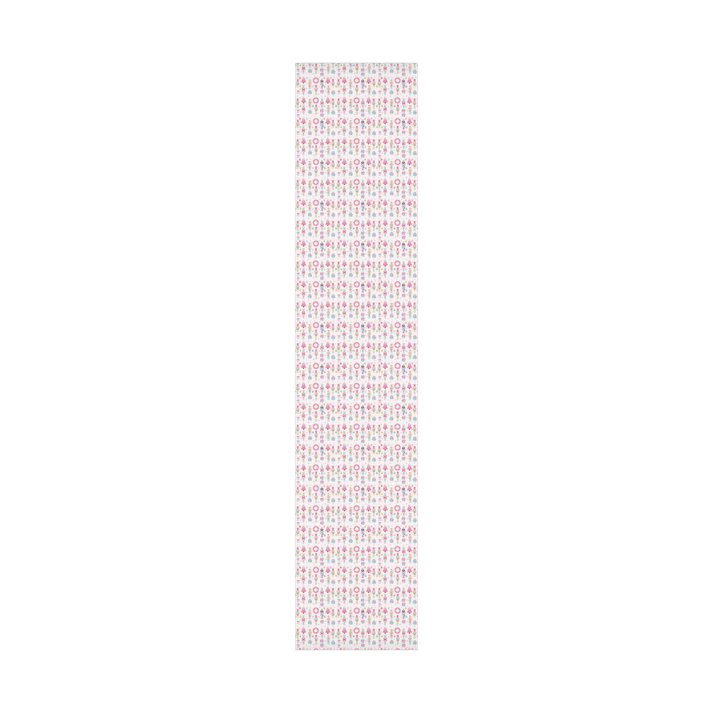 Pink Christmas Nutcrackers Wrapping Paper | Vibrant Seasonal Blooms | Perfect for Thanksgiving, Birthdays, Special Occasions | Premium Quality Gifts Moms - MRSBYVALLE