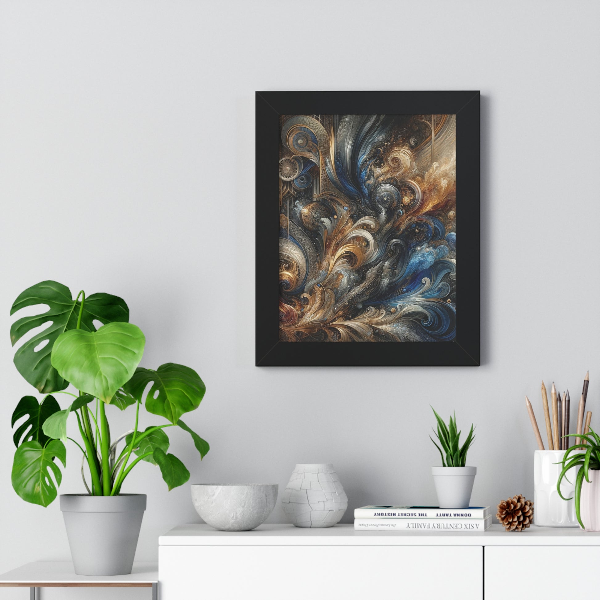 Framed Vertical Poster Elegance in Every Stroke Premium Framed Vertical Posters Oil Art Mastery on Archival Matte Paper, Securely Encased in Black, White, or Walnut Frames with Durable Acrylic Protection Ready to Hang  Timelessly Crafted..