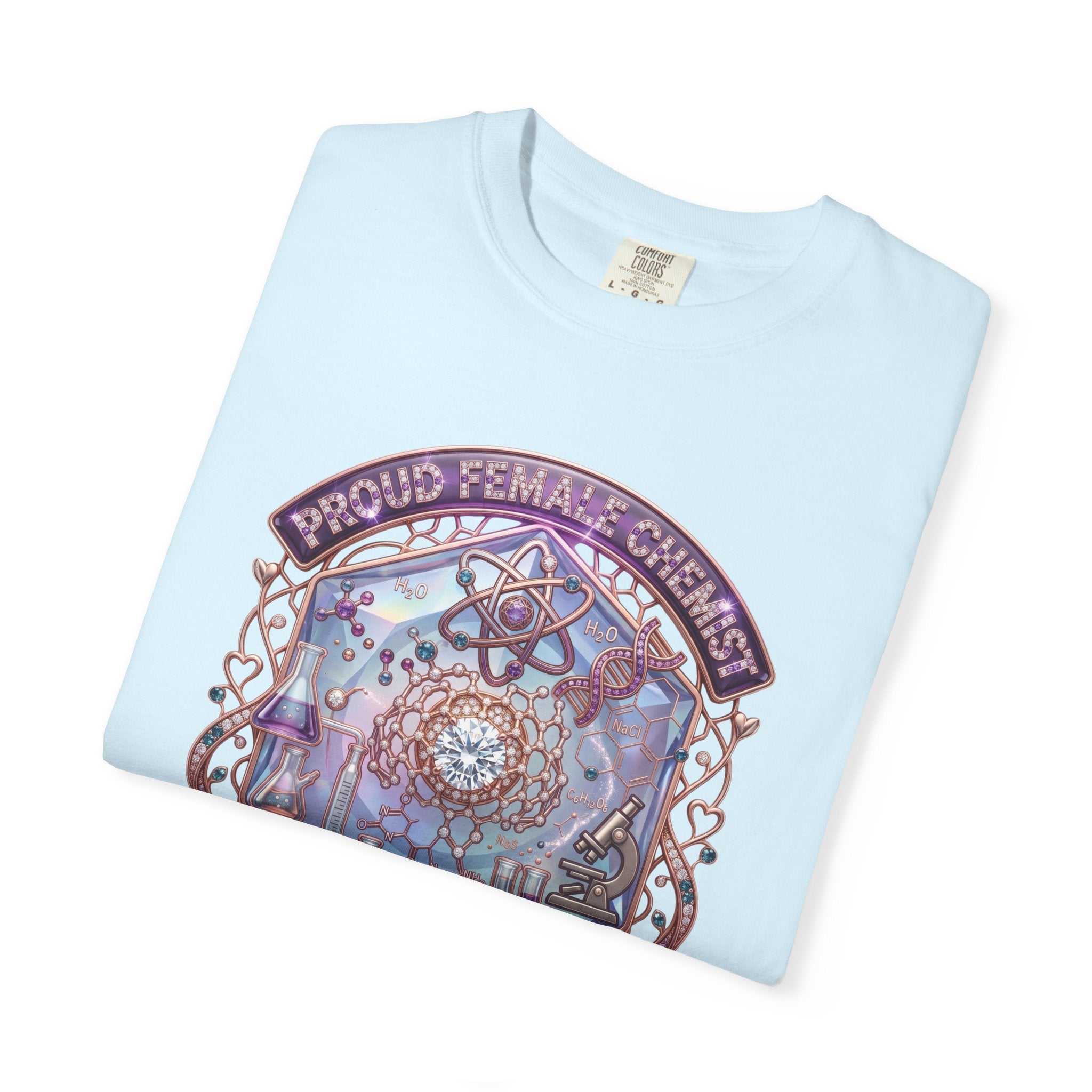 T-Shirt 'Unstoppable' Scientist Leader Achiever Graphic Tee Proud Chemist. Scientist. Leader. Unstoppable. STEM Graphic Tee