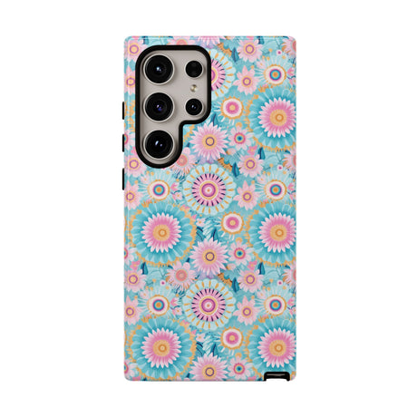 Boho Modern Watercolor Abstract Phone Case Compatible with iPhone, Samsung & More - Stylish, Durable Protection with Vibrant Artistic Design Perfect Gift for Her