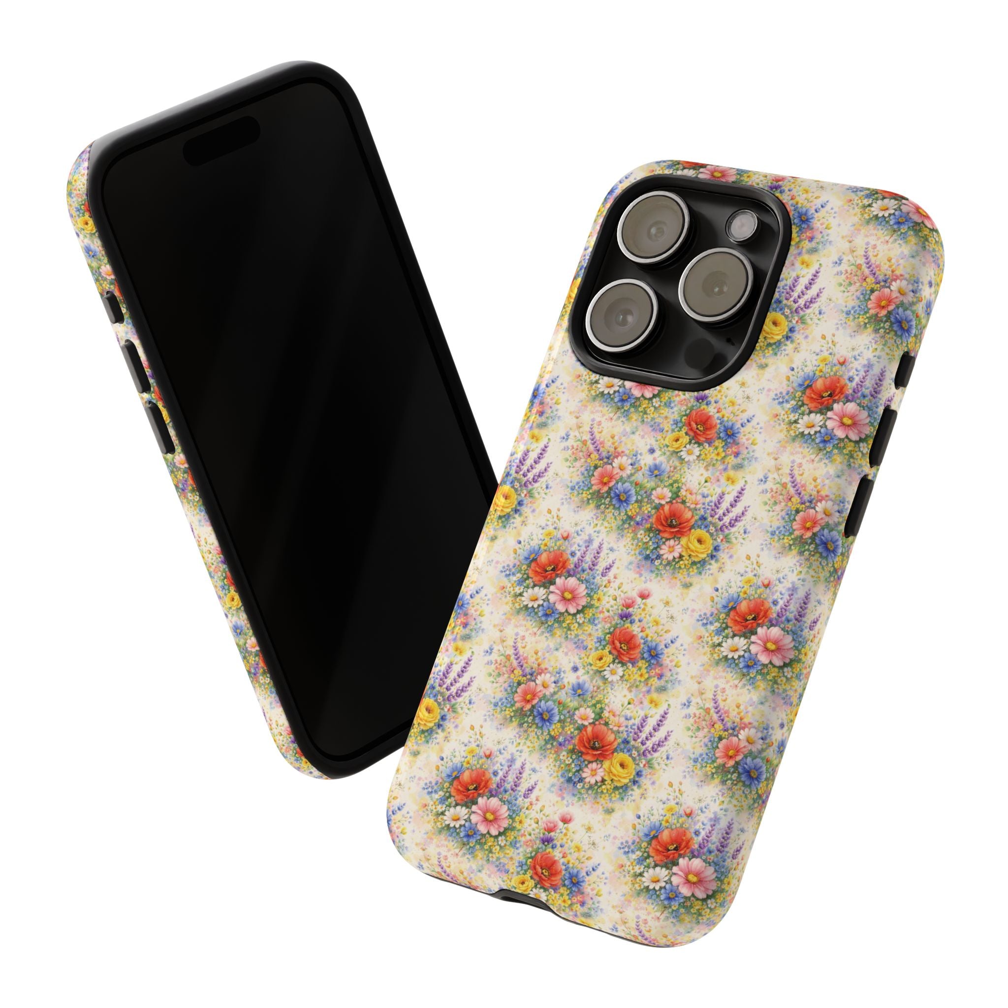 Watercolor Wildflowers Phone Case — Tough Cases