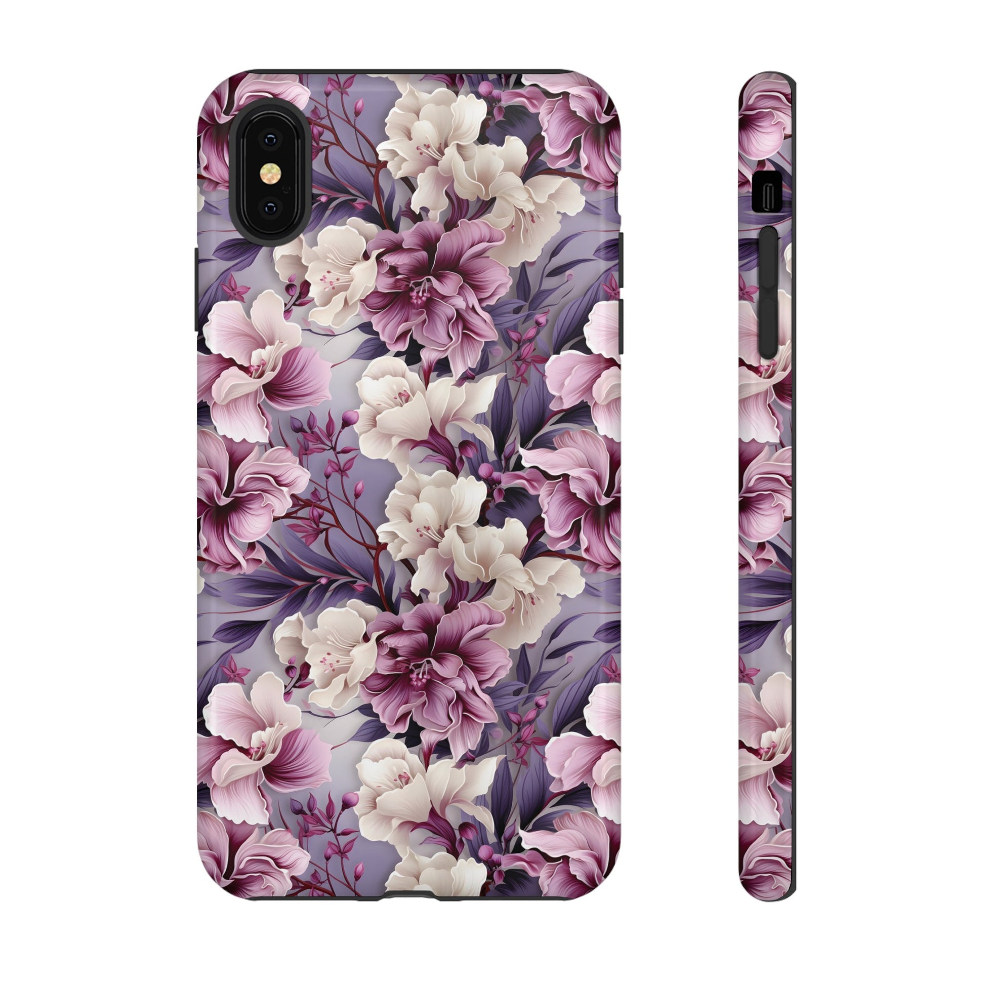 Lavender Flowers Protective Phone Case Gift for Her Phone 15, Samsung iPhone Samsung Gift for Her Case iPhone 15, Samsung